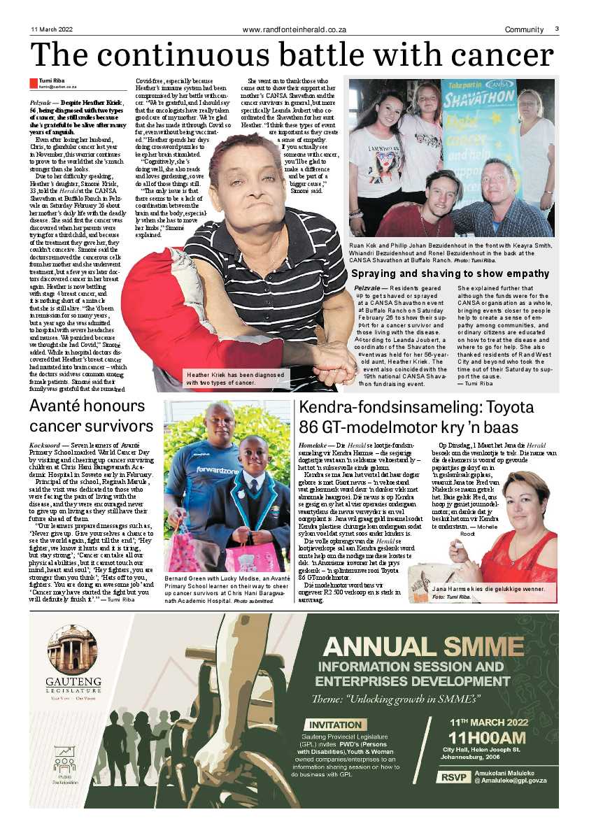 Randfontein Herald 11 March 2022 page 3