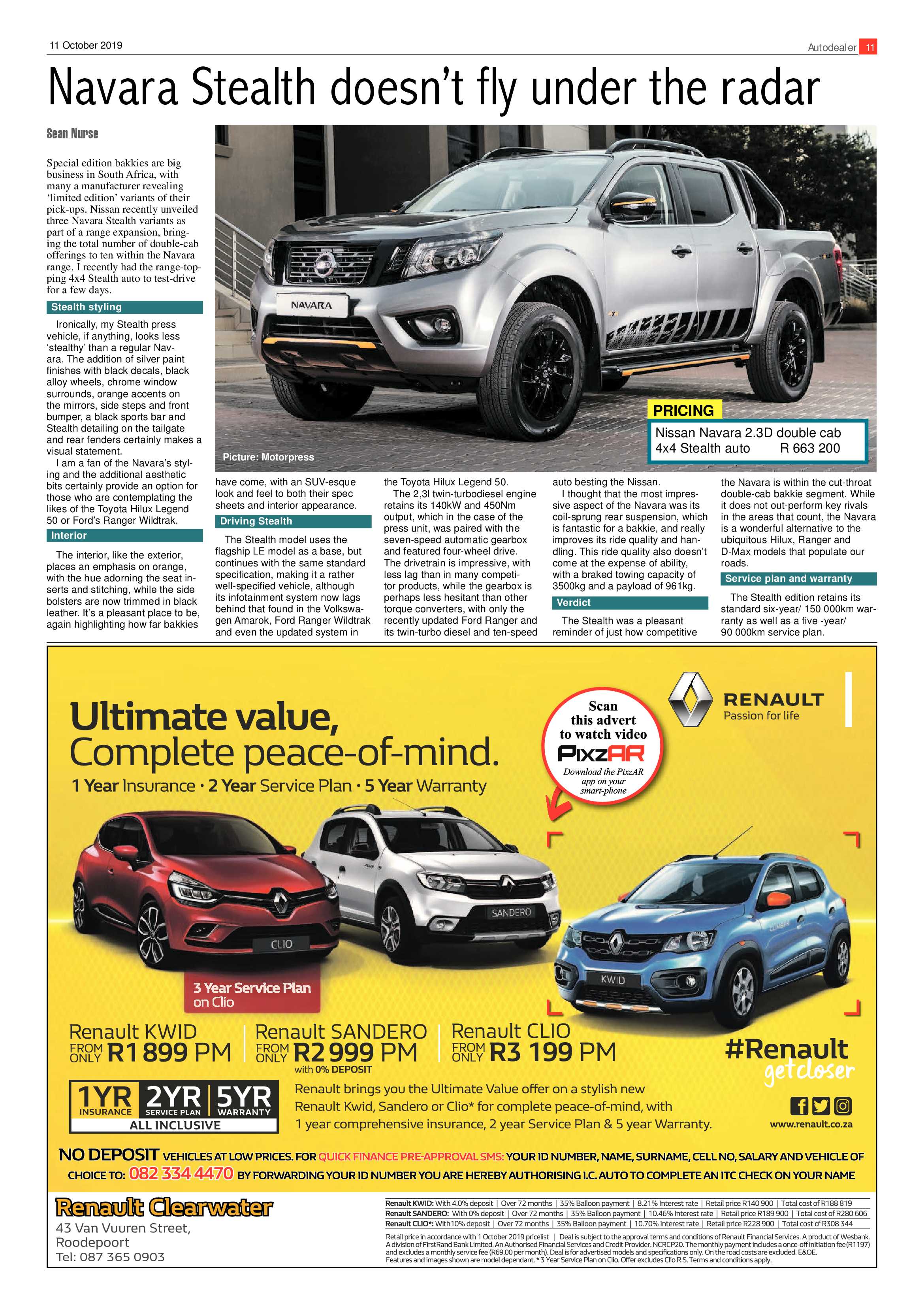 Randfontein Herald 11 October 2019 page 11