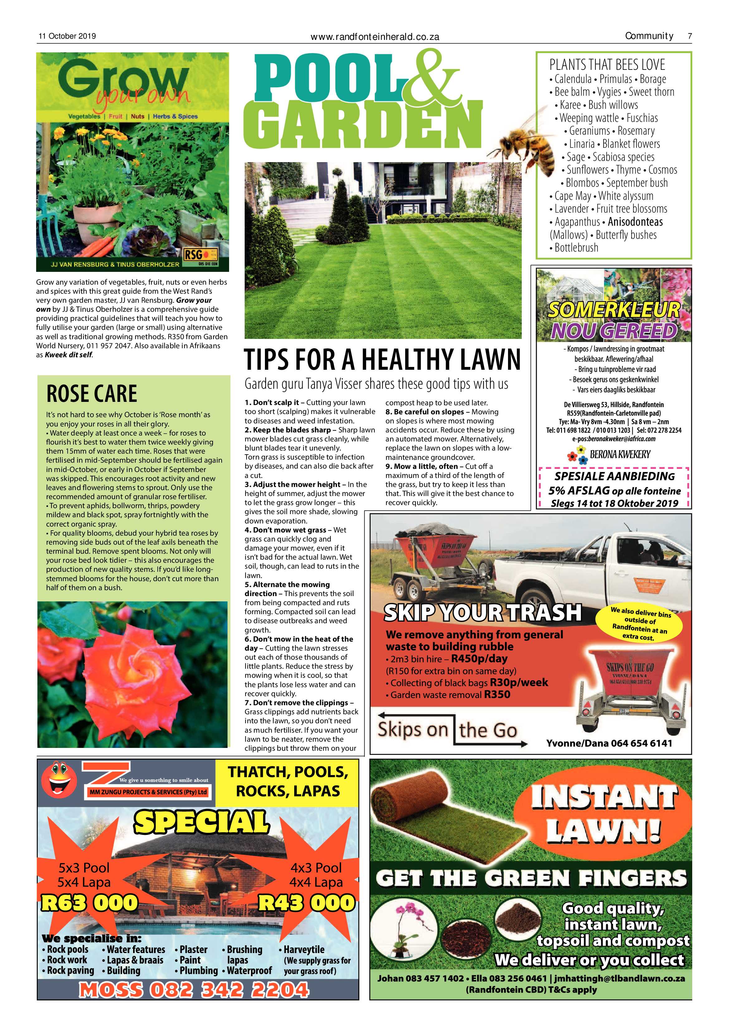 Randfontein Herald 11 October 2019 page 7