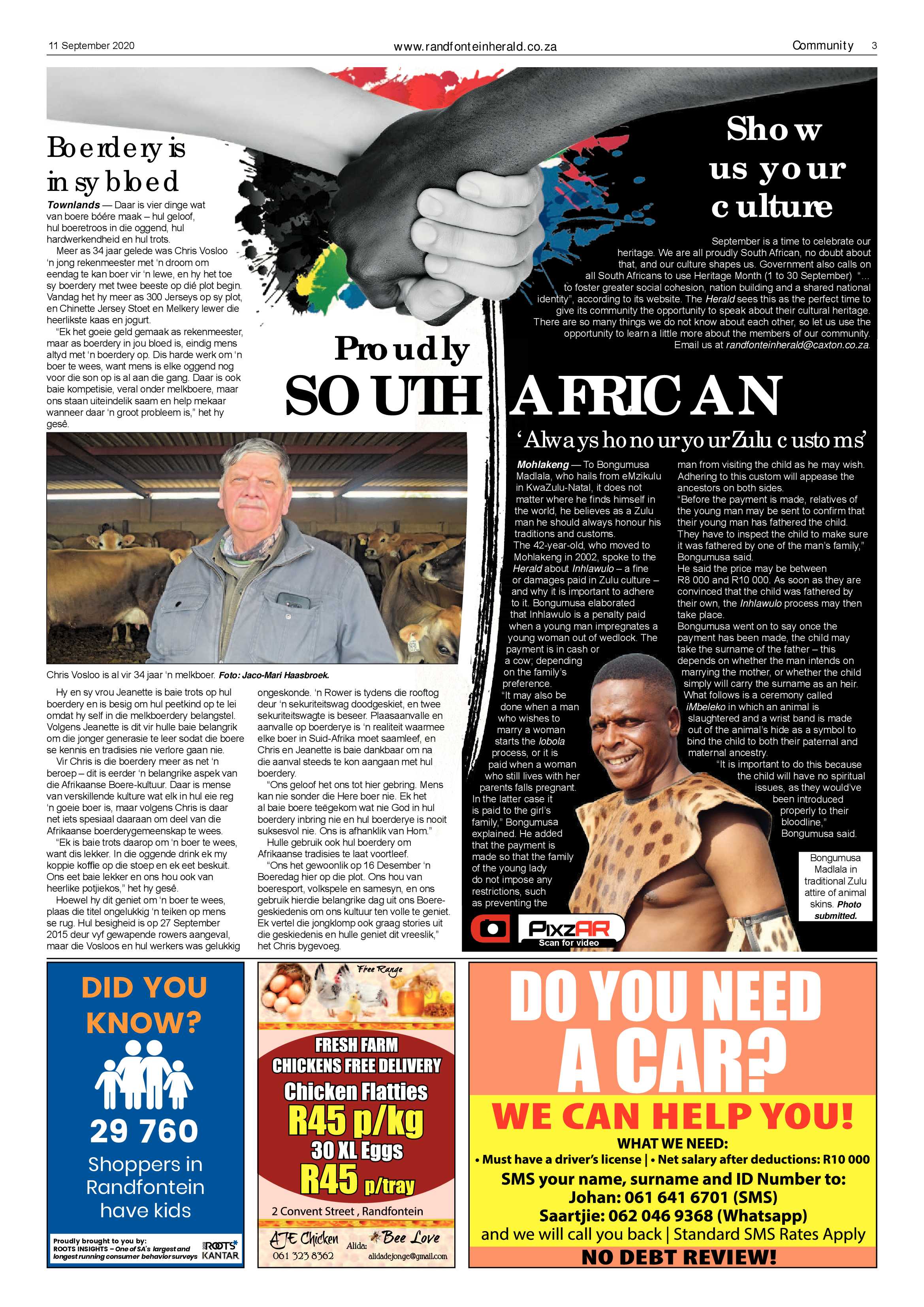 Randfontein Herald 11 September 2020 page 3