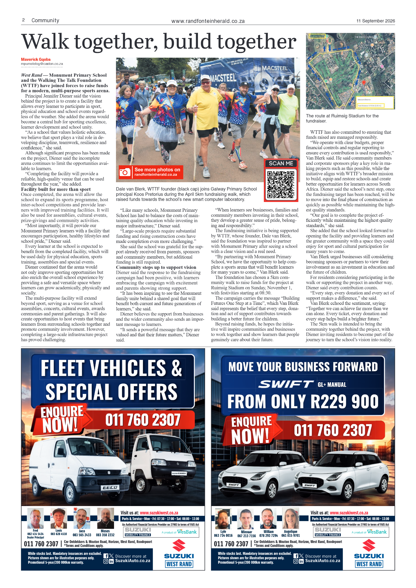 Randfontein Herald 11 September 2026 page 2