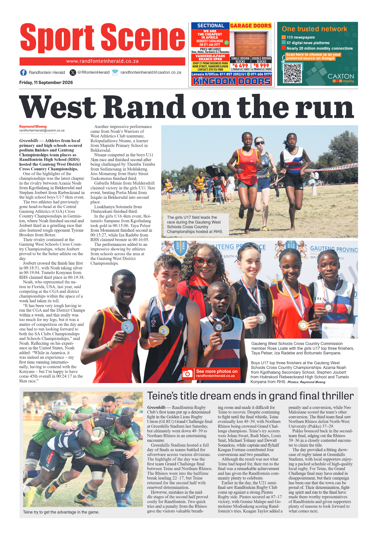 Randfontein Herald 11 September 2026 page 8