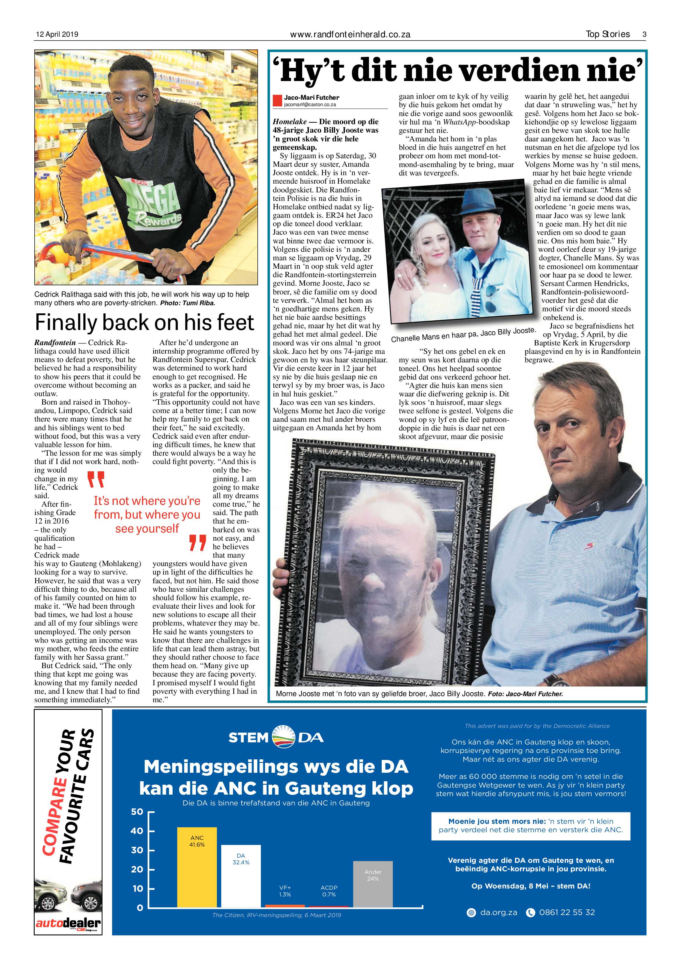 Randfontein Herald 12 April 2019 page 3