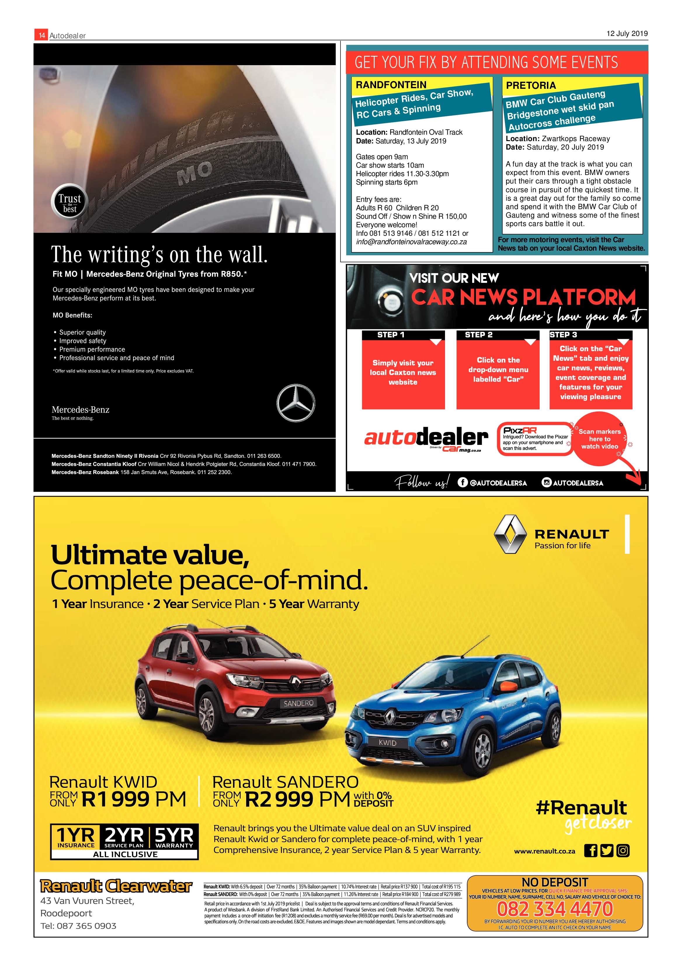Randfontein Herald 12 July 2019 page 14