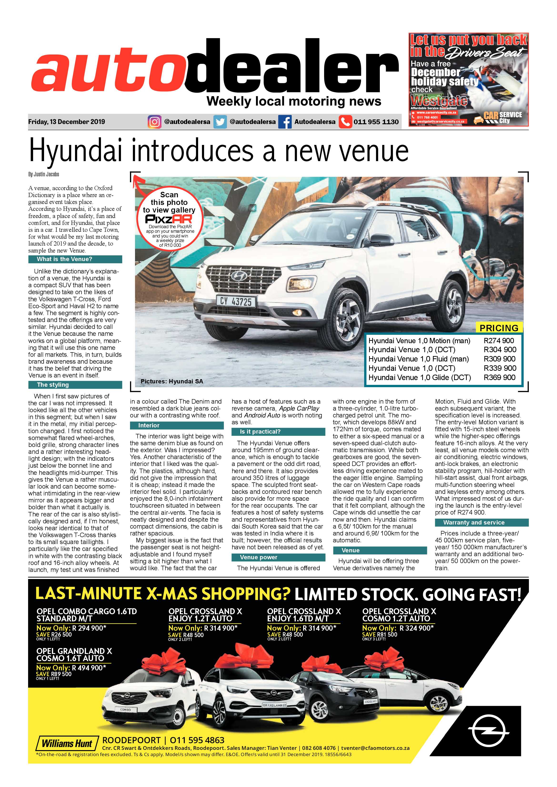 Randfontein Herald 13 December 2019 page 10