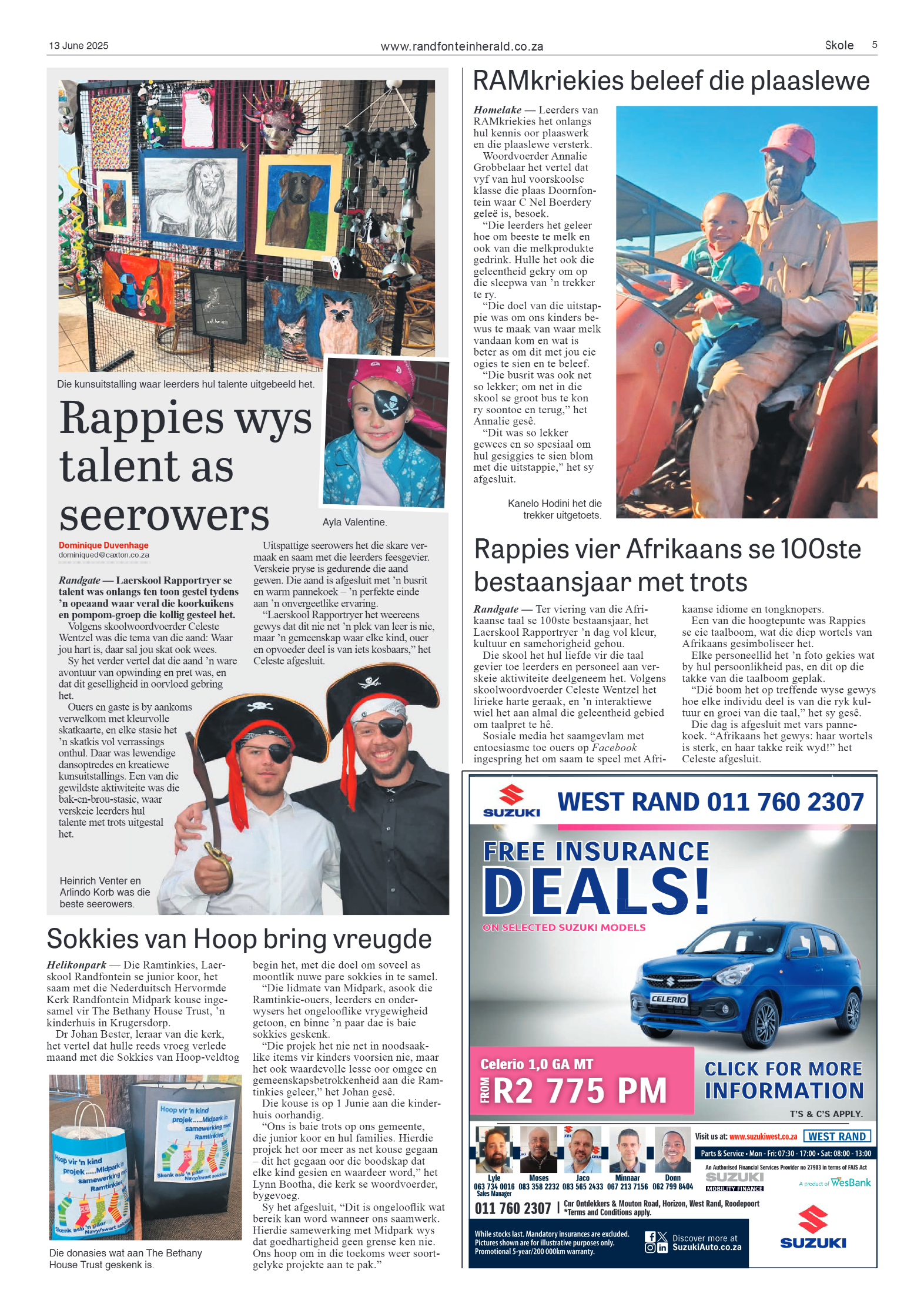 Randfontein Herald 13 June 2025 page 5