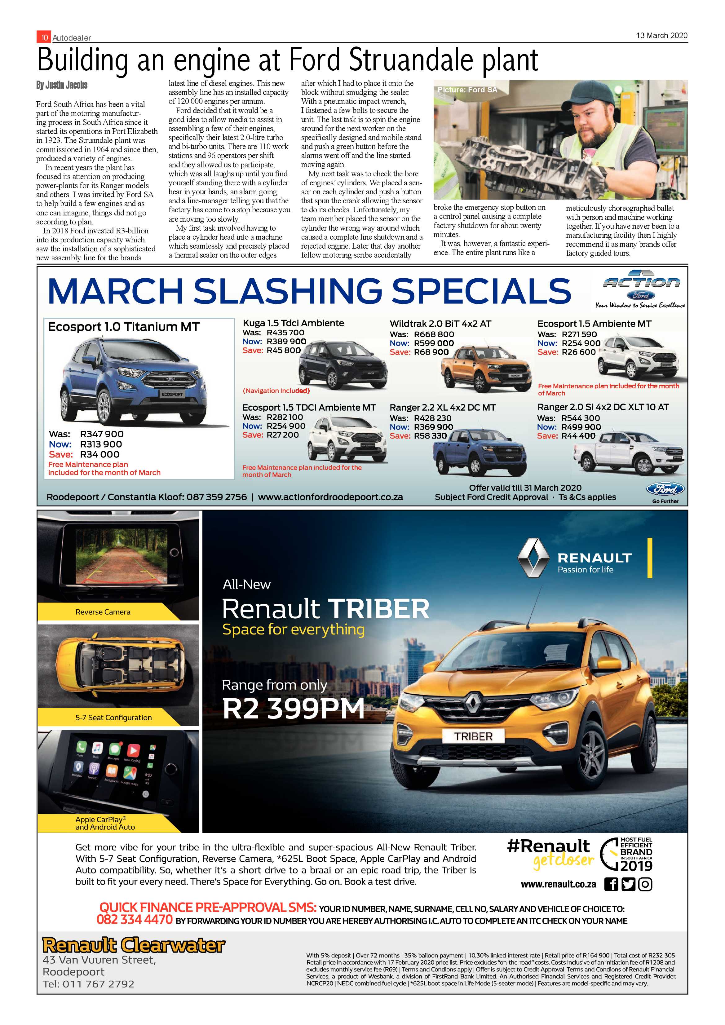 Randfontein Herald 13 March 2020 page 10