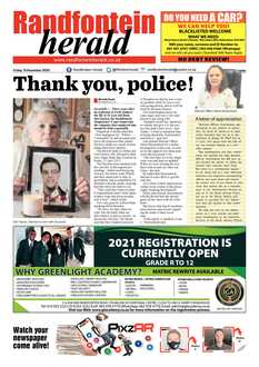 Randfontein Herald 13 November 2020