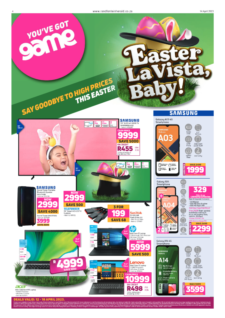 Randfontein Herald 14 April 2023 page 4