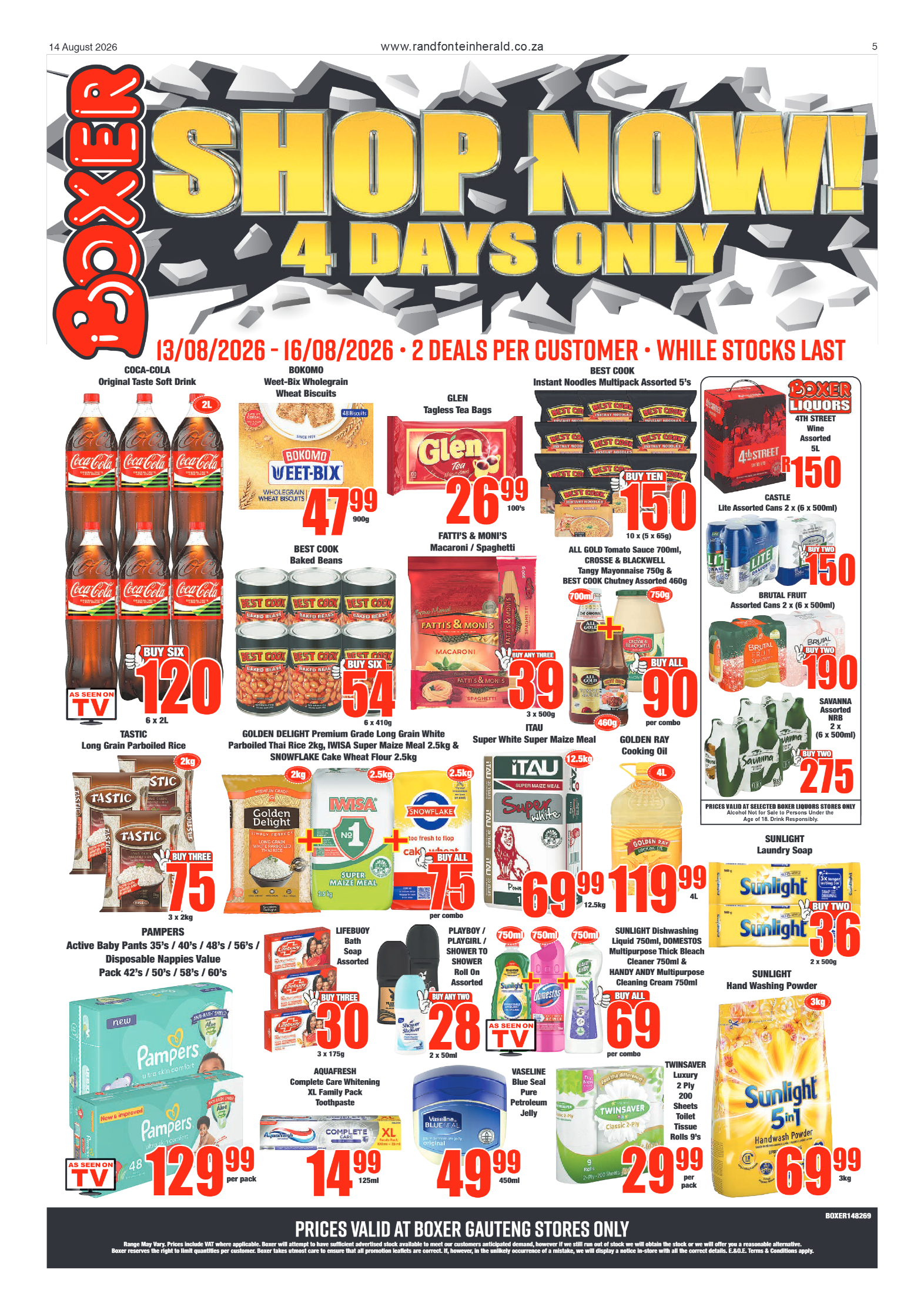 Randfontein Herald 14 August 2026 page 5