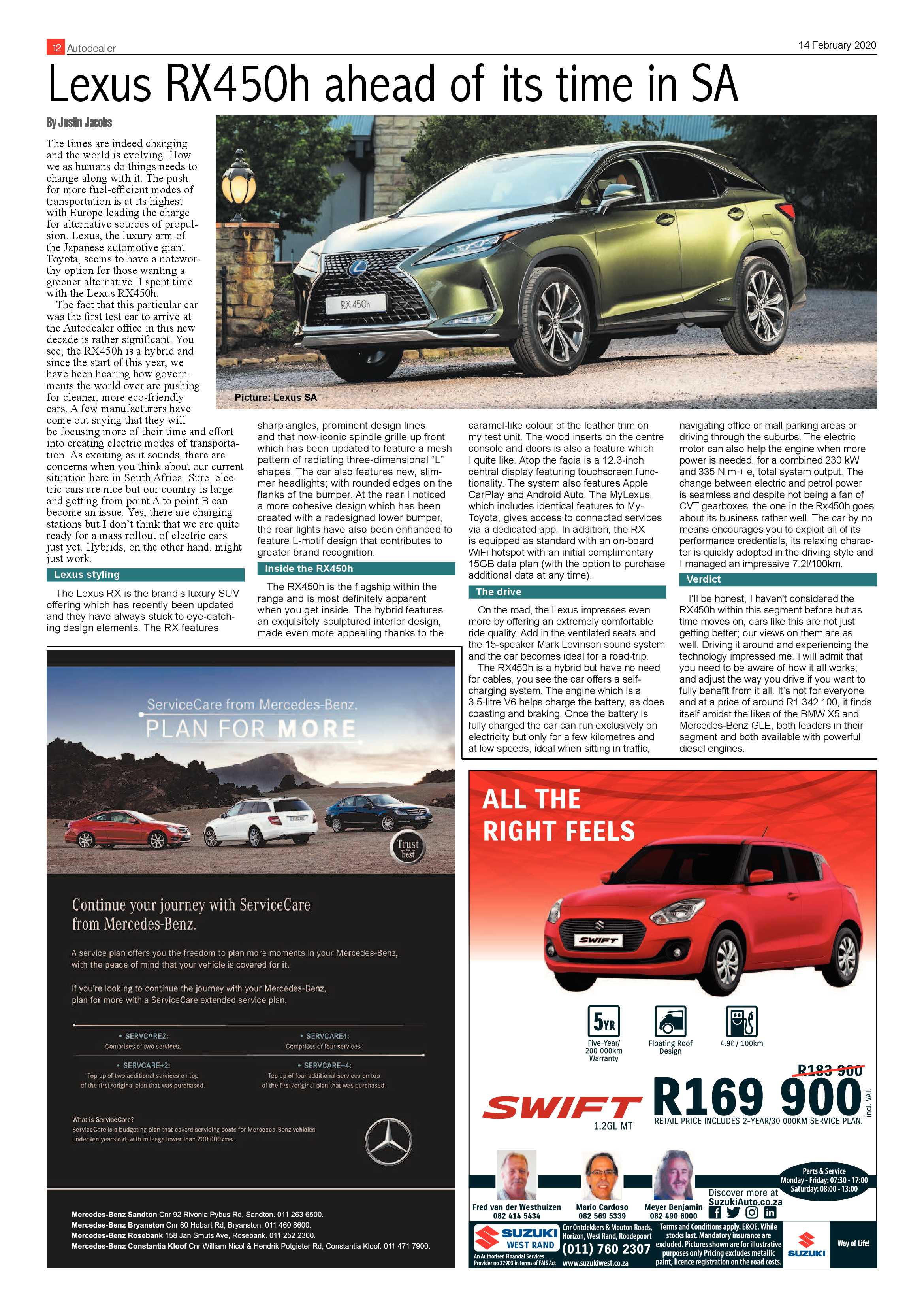 Randfontein Herald 14 February 2020 page 12