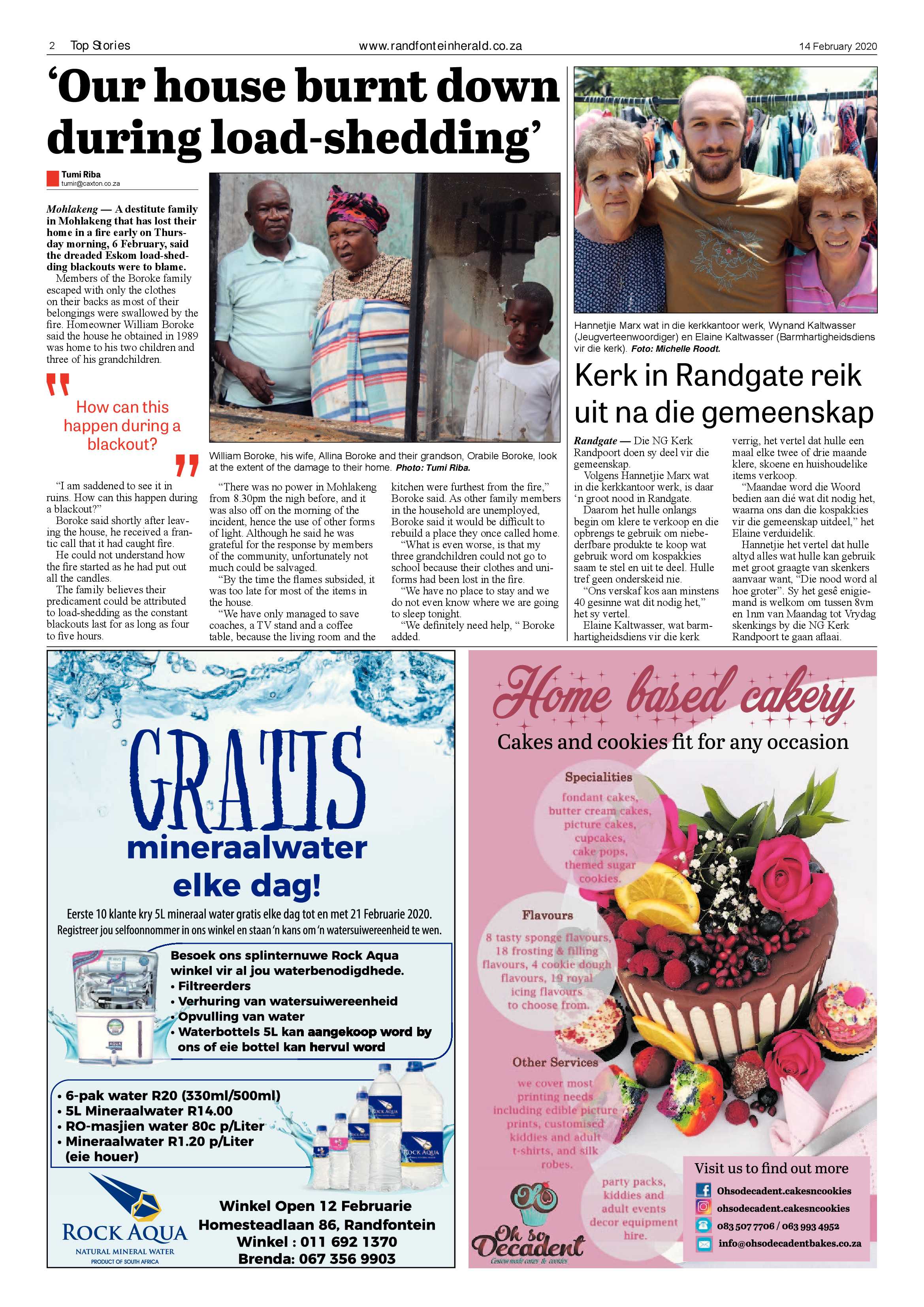 Randfontein Herald 14 February 2020 page 2