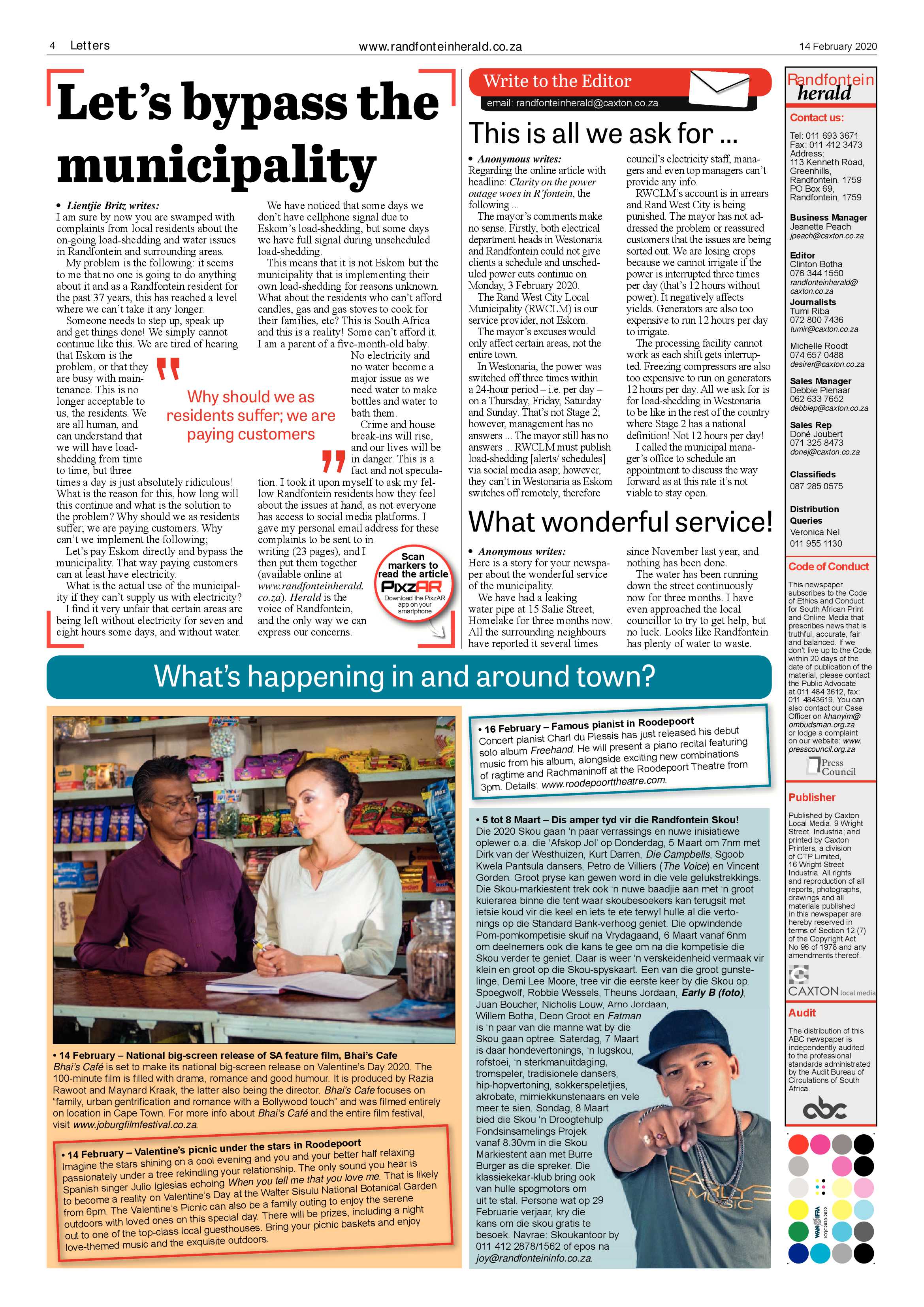 Randfontein Herald 14 February 2020 page 4
