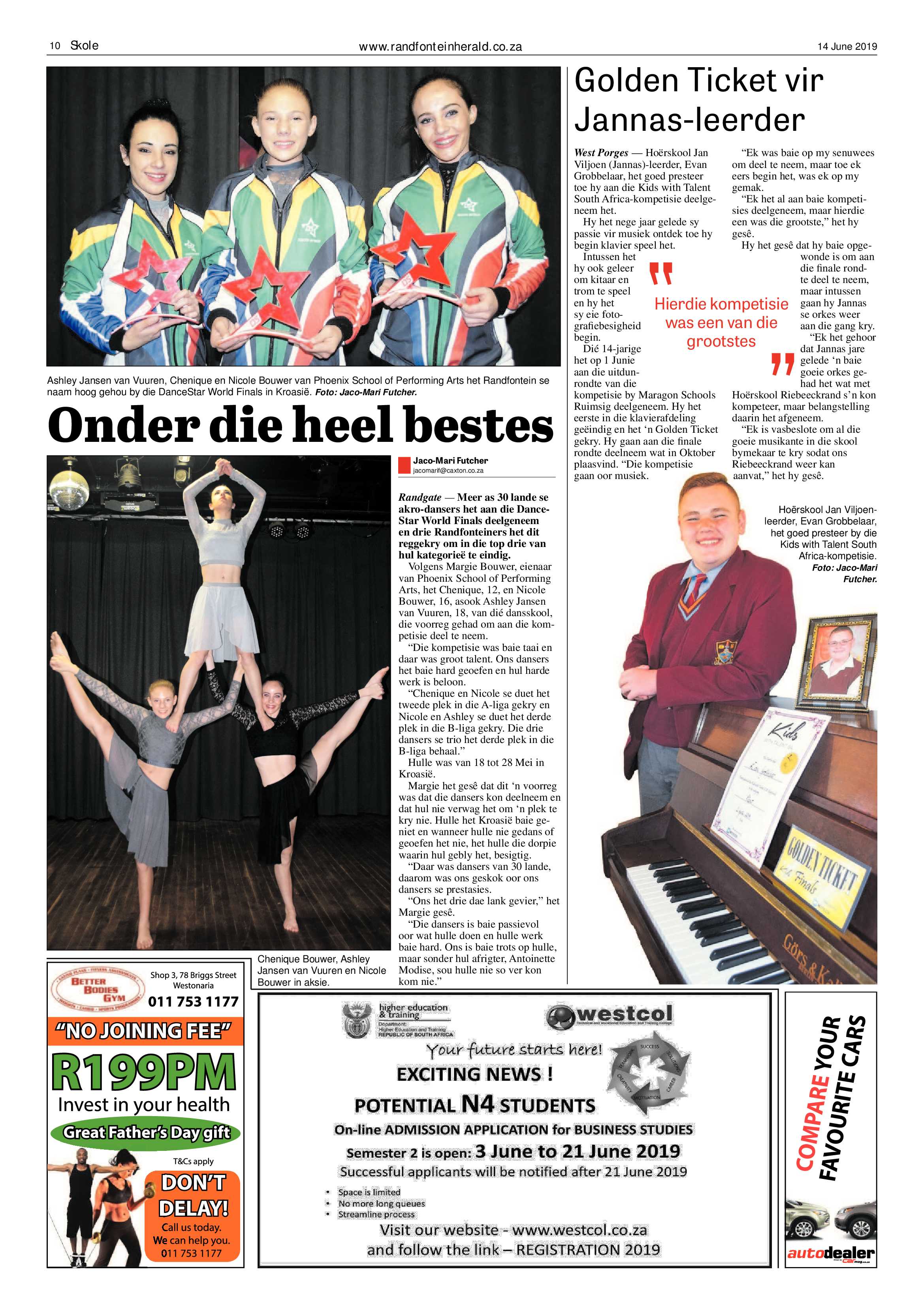 Randfontein Herald 14 June 2 page 10