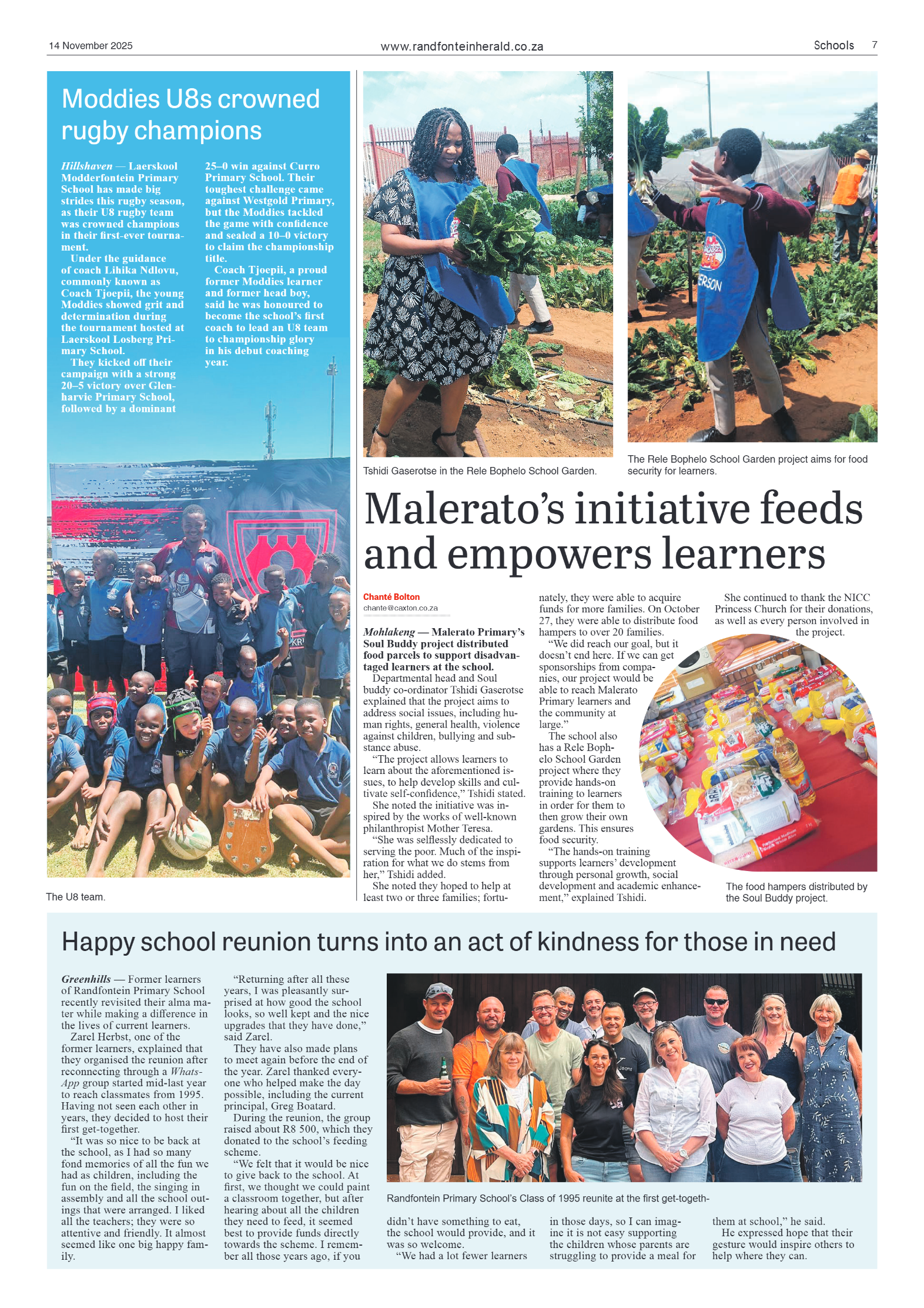 Randfontein Herald 14 November 2025 page 7