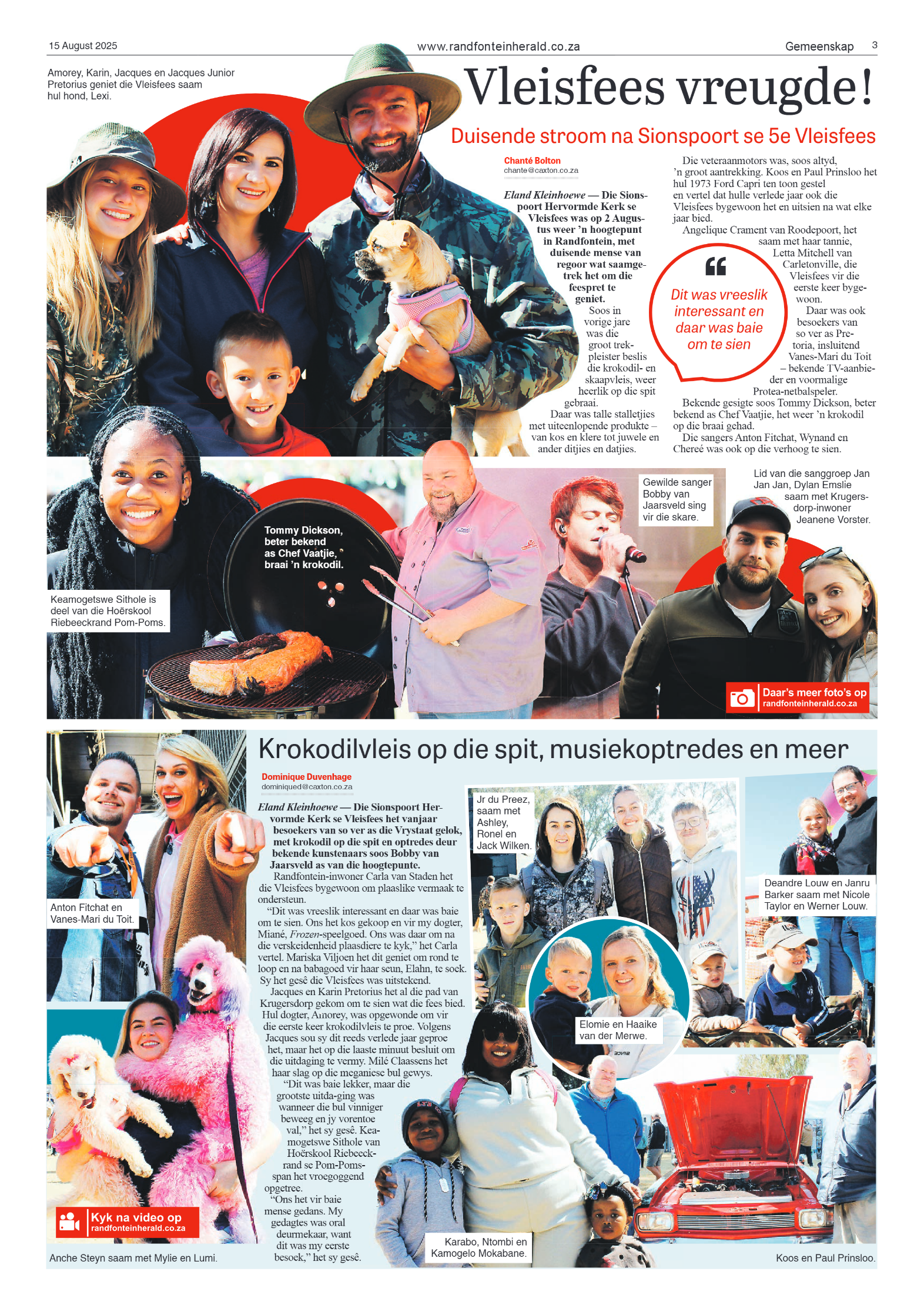 Randfontein Herald 15 August 2025 page 3