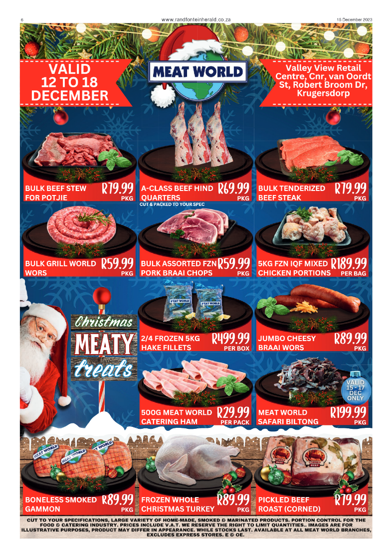 Randfontein Herald 15 December 2023 page 6