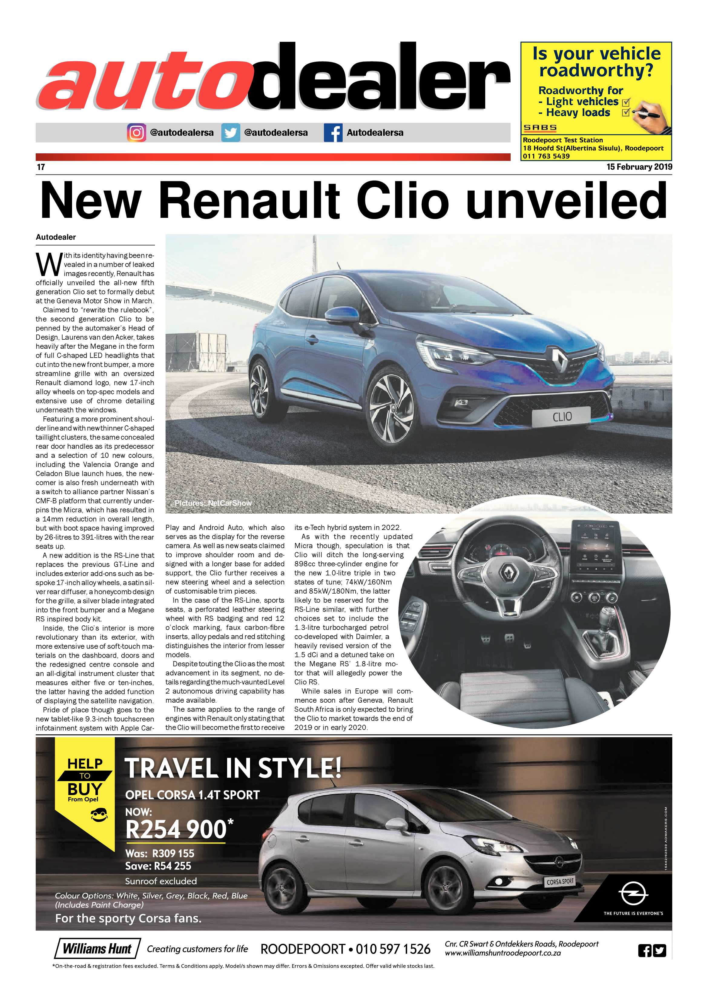 Randfontein Herald 15 February 2019 page 17