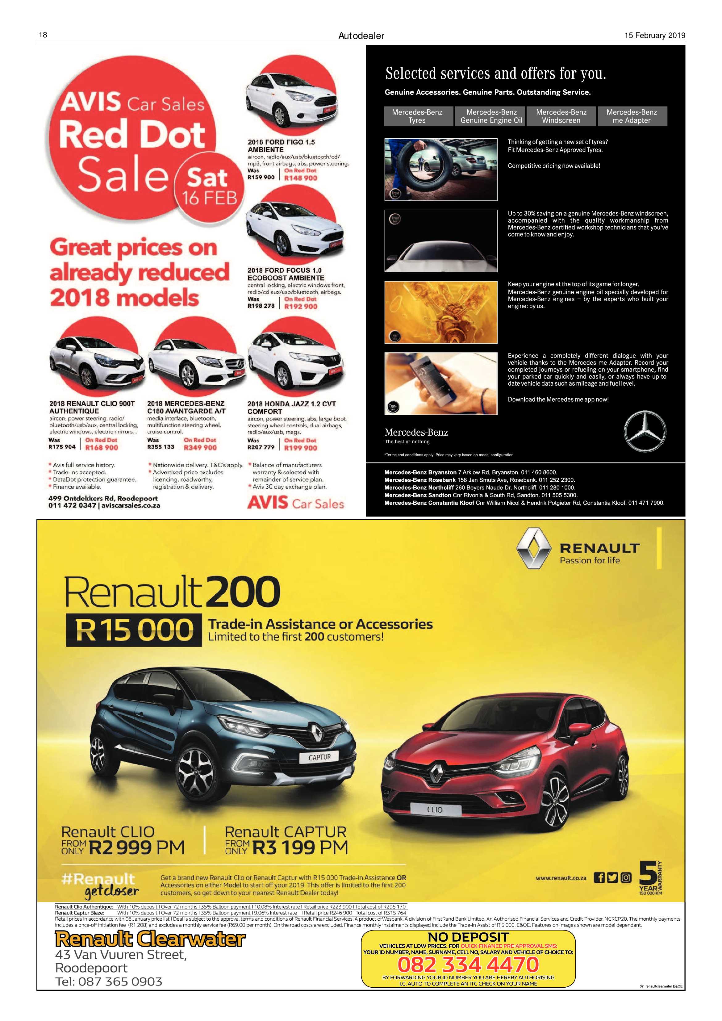 Randfontein Herald 15 February 2019 page 18