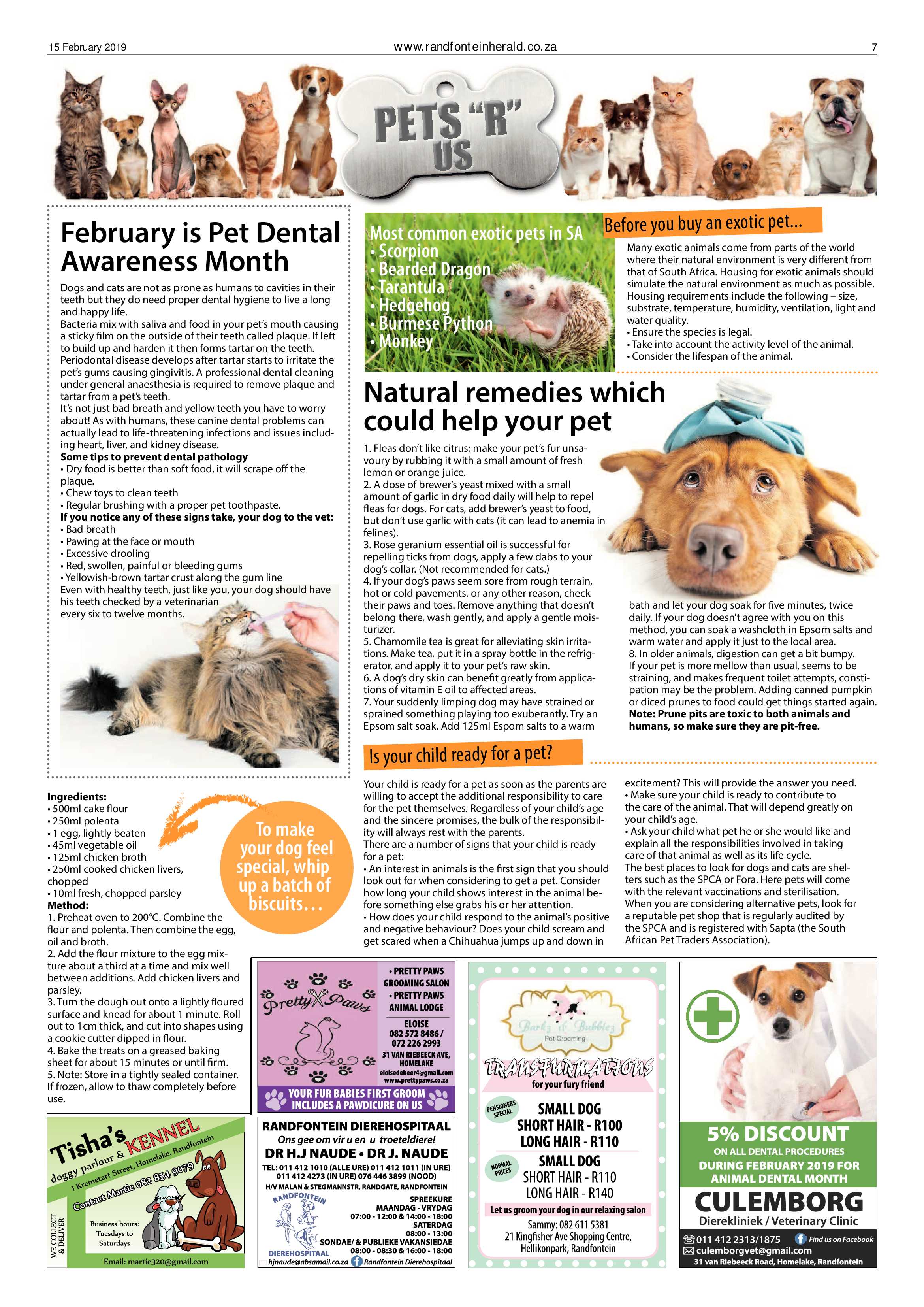 Randfontein Herald 15 February 2019 page 7