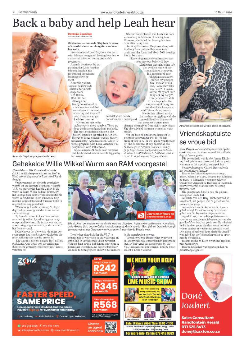Randfontein Herald 15 March 2024 page 2