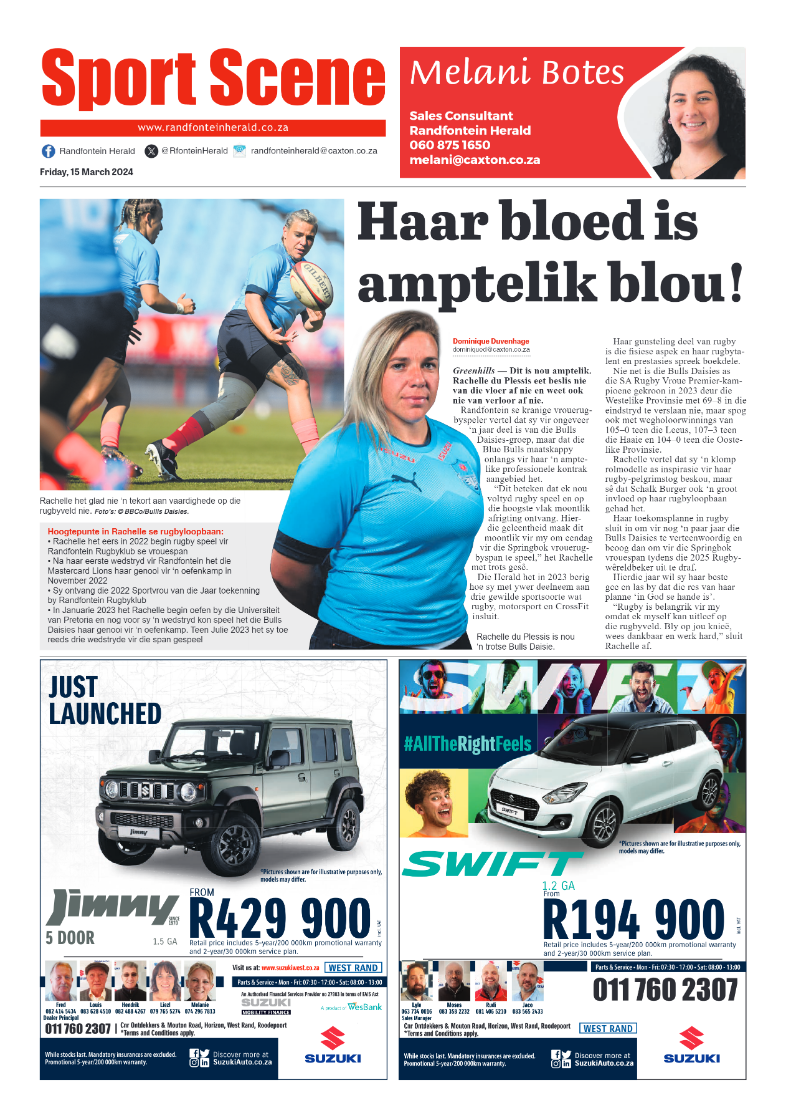 Randfontein Herald 15 March 2024 page 8