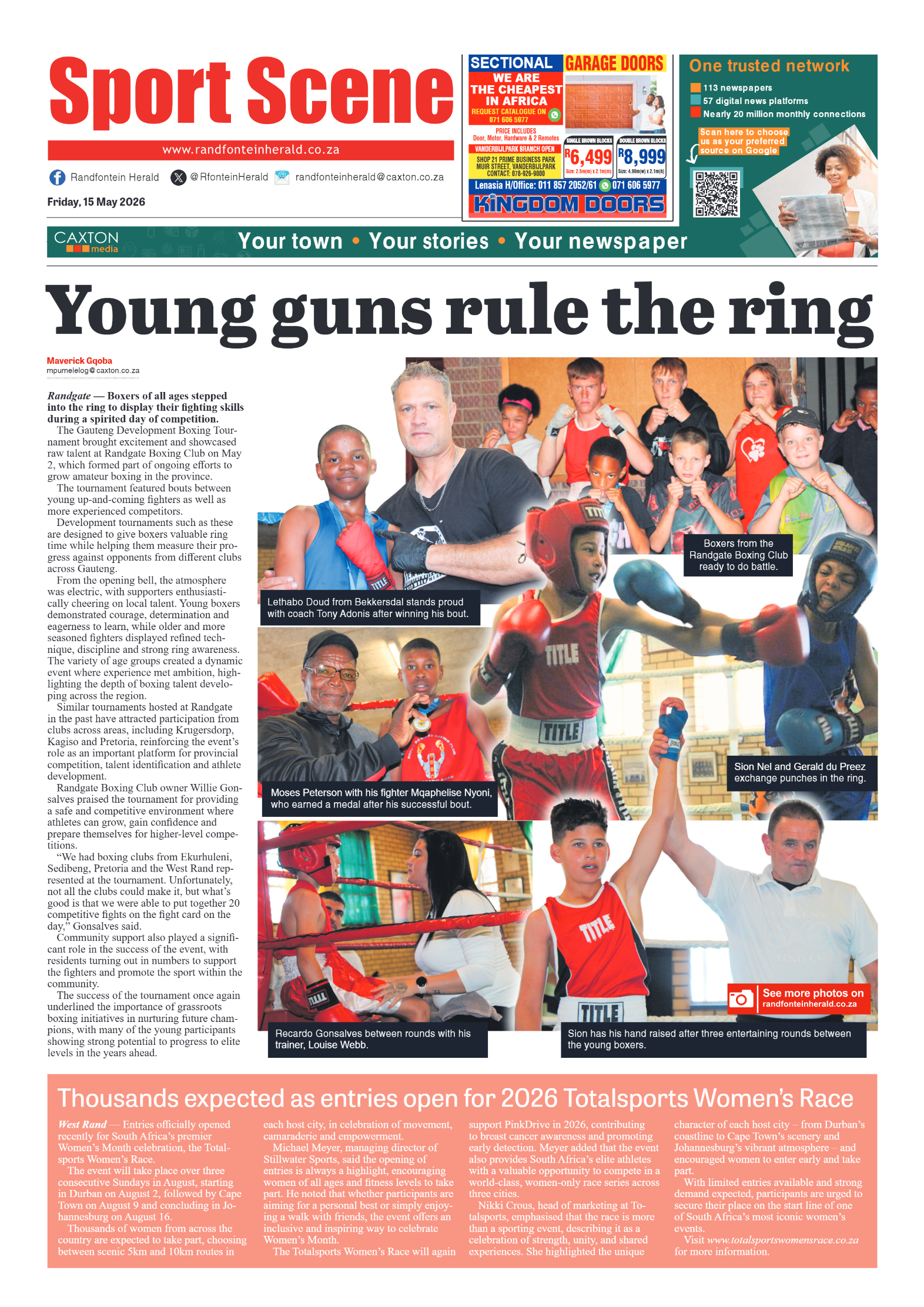 Randfontein Herald 15 May 2026 page 8