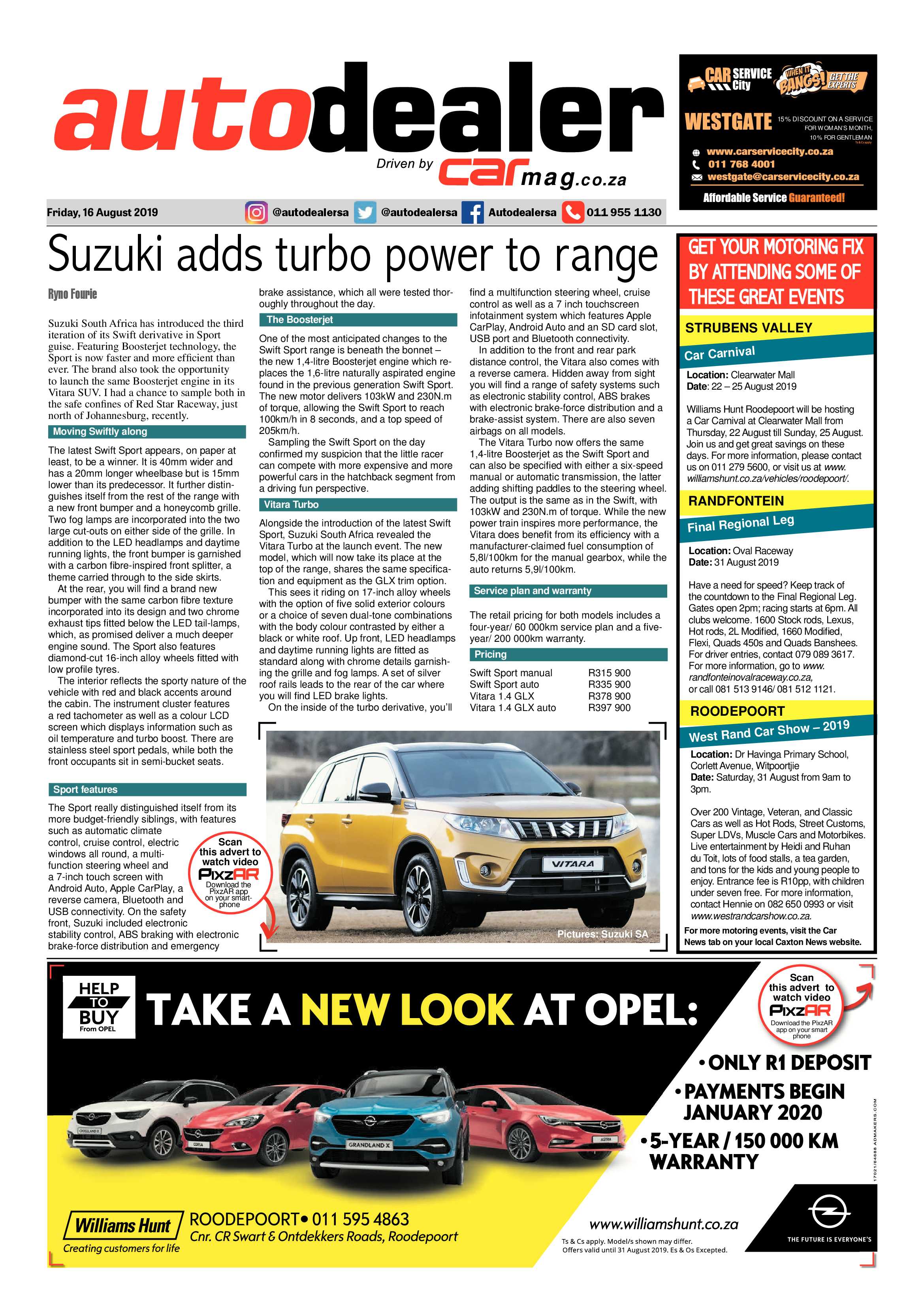 Randfontein Herald 16 August 2019 page 10