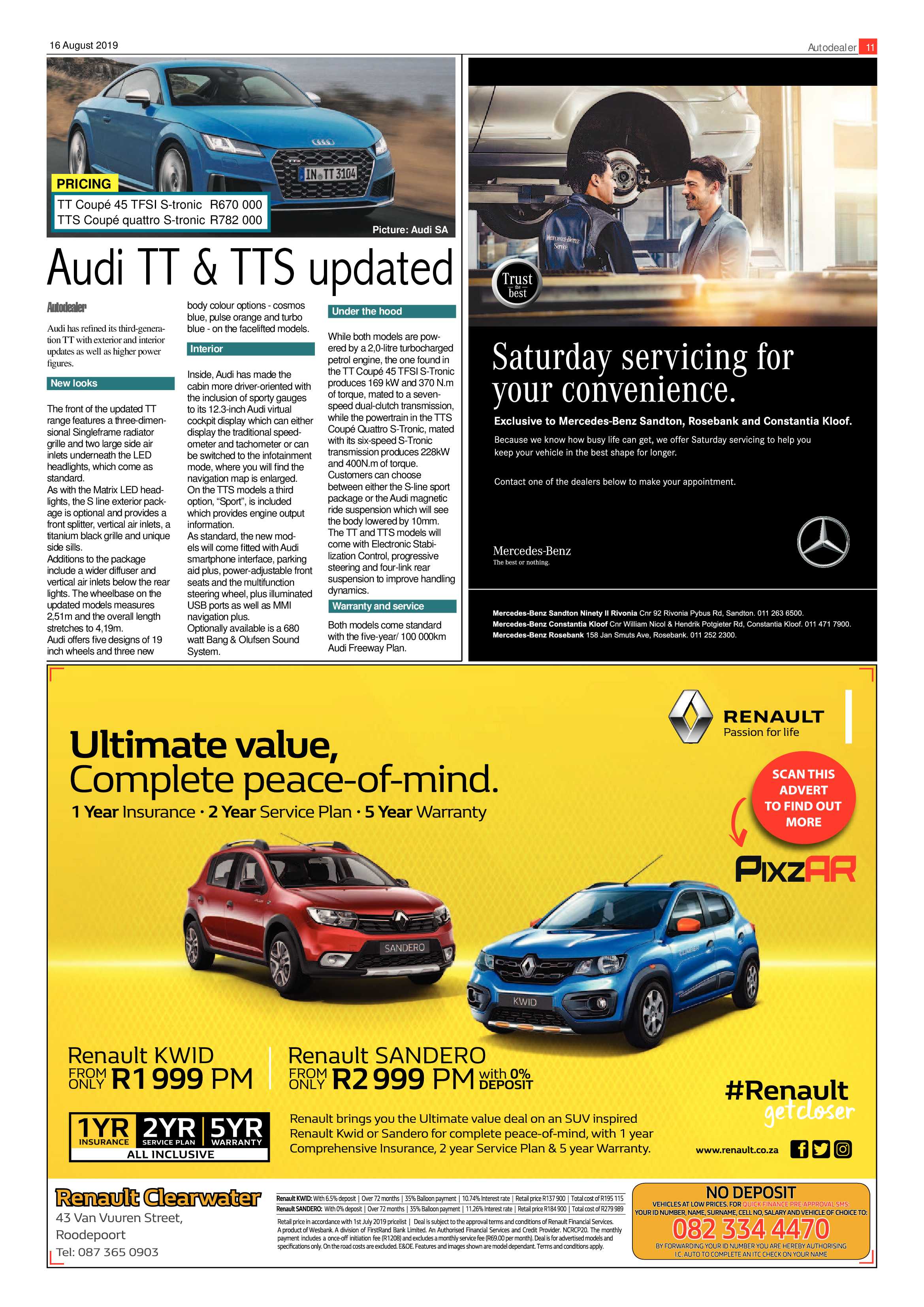 Randfontein Herald 16 August 2019 page 11