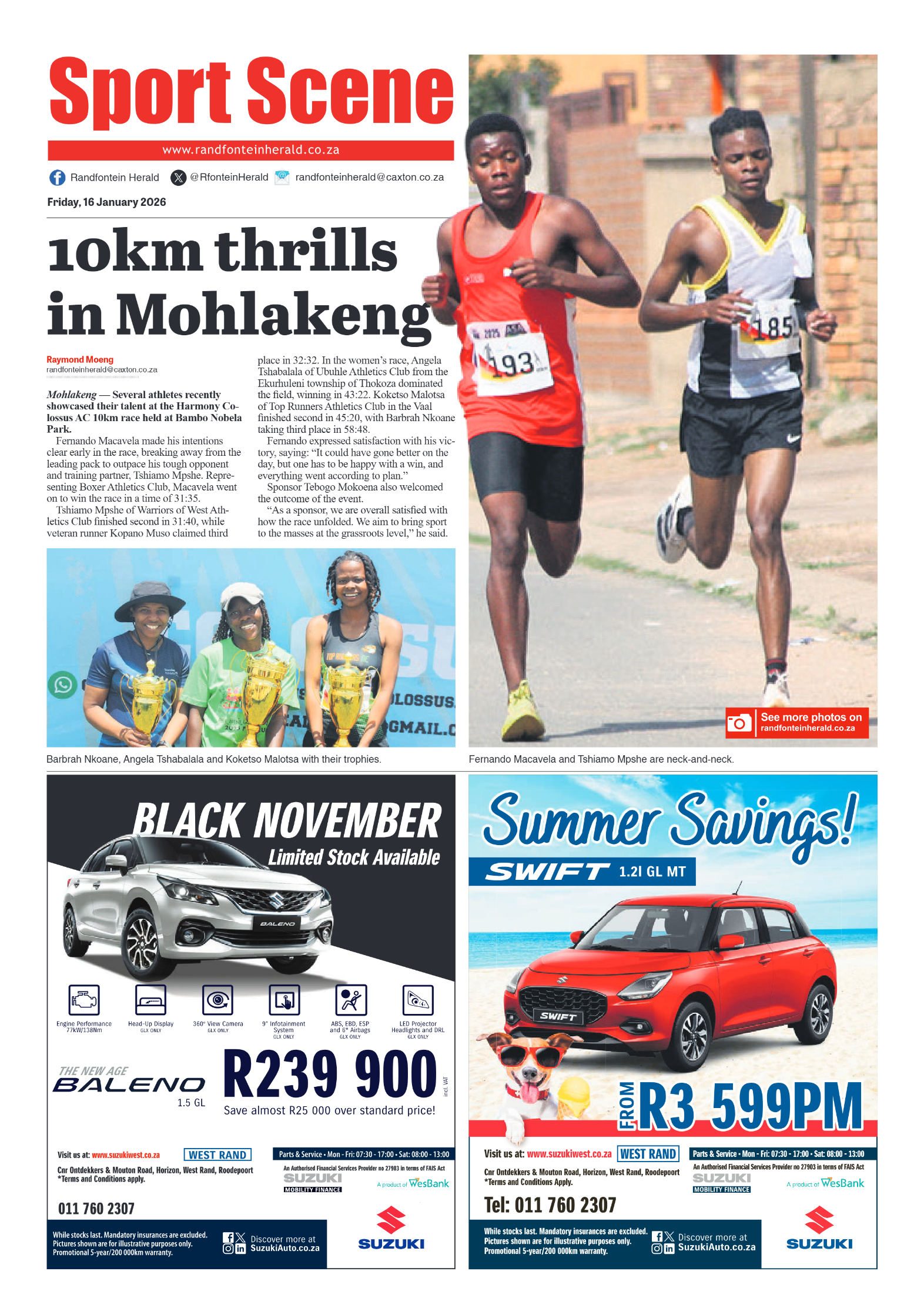 Randfontein Herald 16 January 2026 page 8