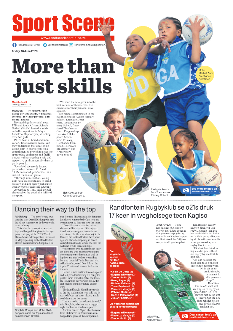 Randfontein Herald 16 June 2023 page 8