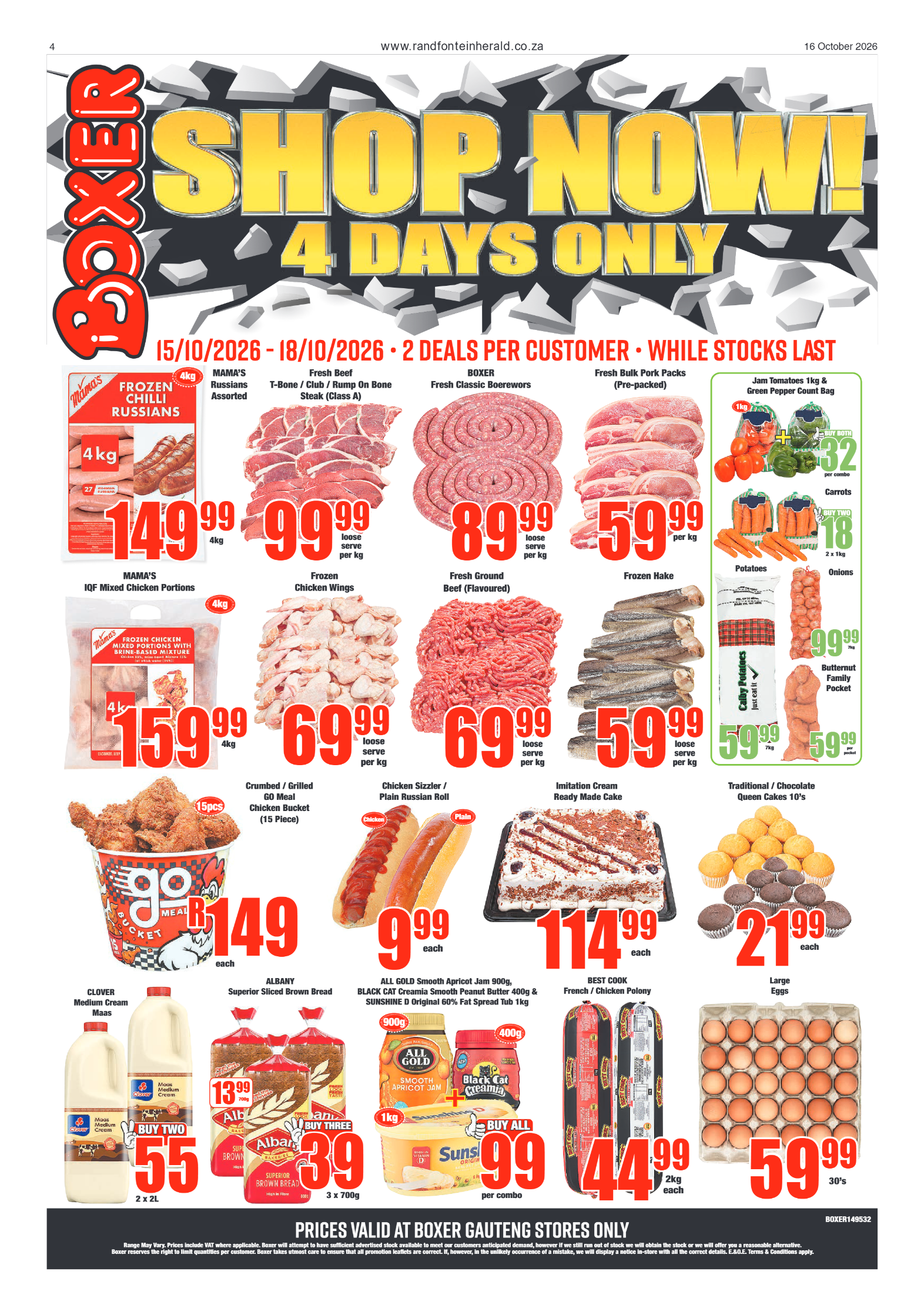 Randfontein Herald 16 October 2026 page 4