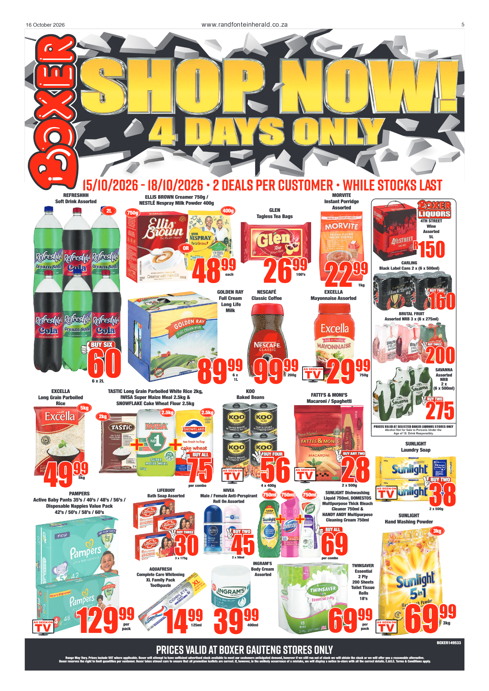 Randfontein Herald 16 October 2026 page 5
