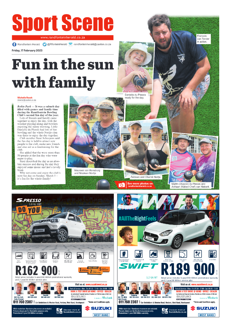 Randfontein Herald 17 February 2023 page 8