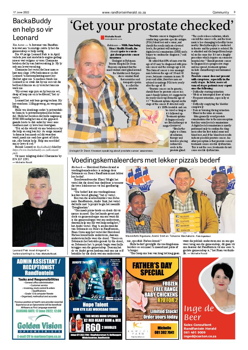 Randfontein Herald 17 June 2022 page 3