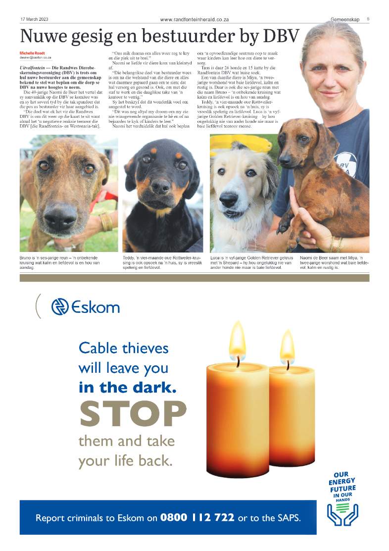 Randfontein Herald 17 March 2023 page 5