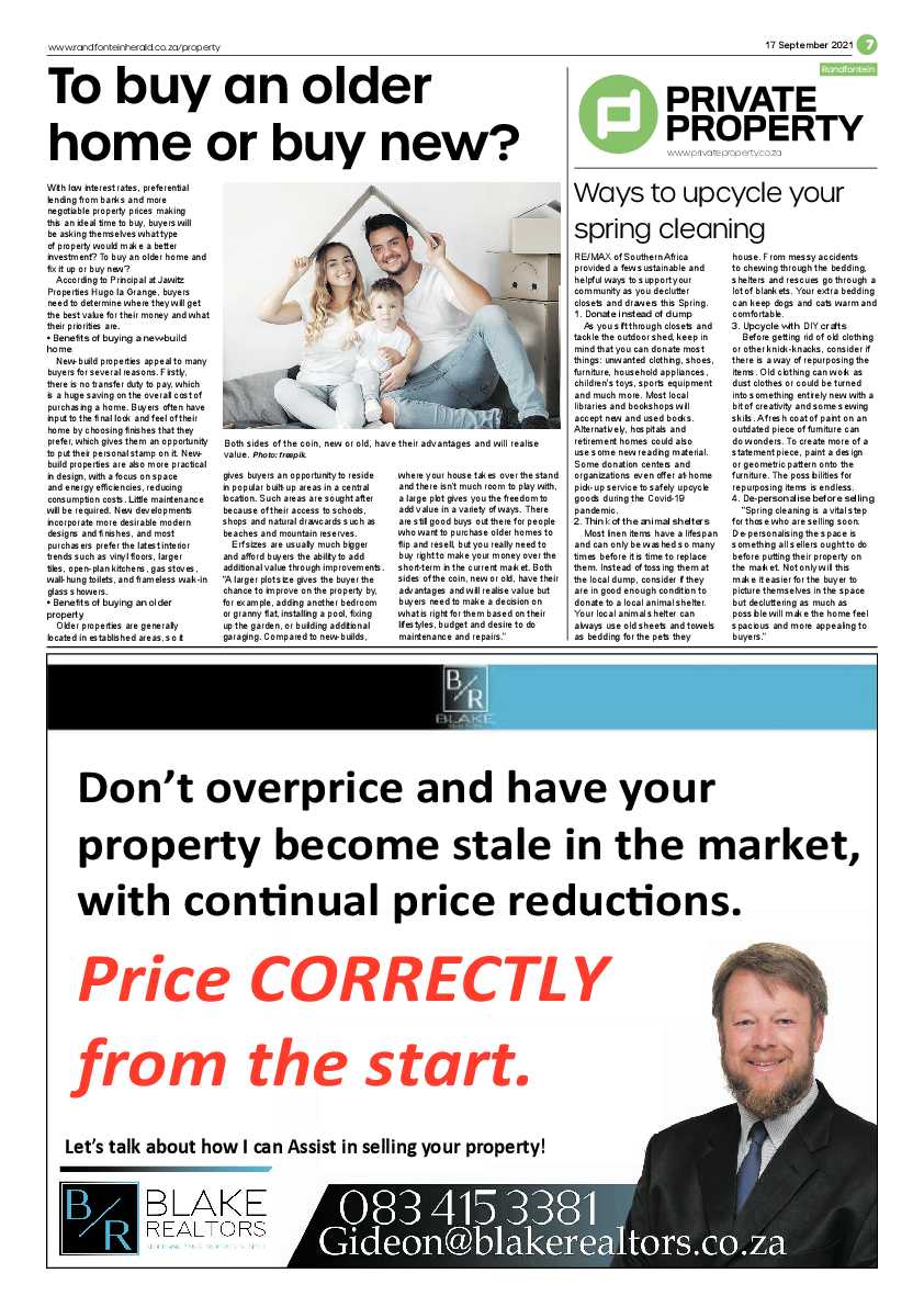 Randfontein Herald 17 September 2021 page 7