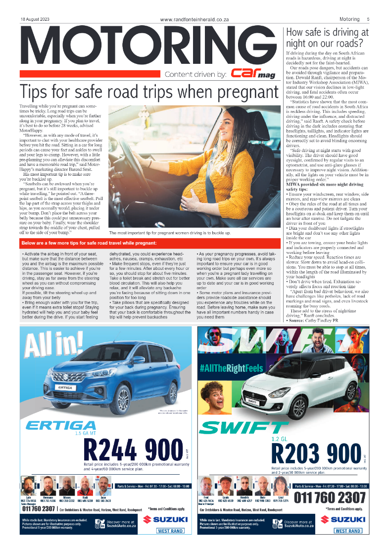 Randfontein Herald 18 August 2023 page 5