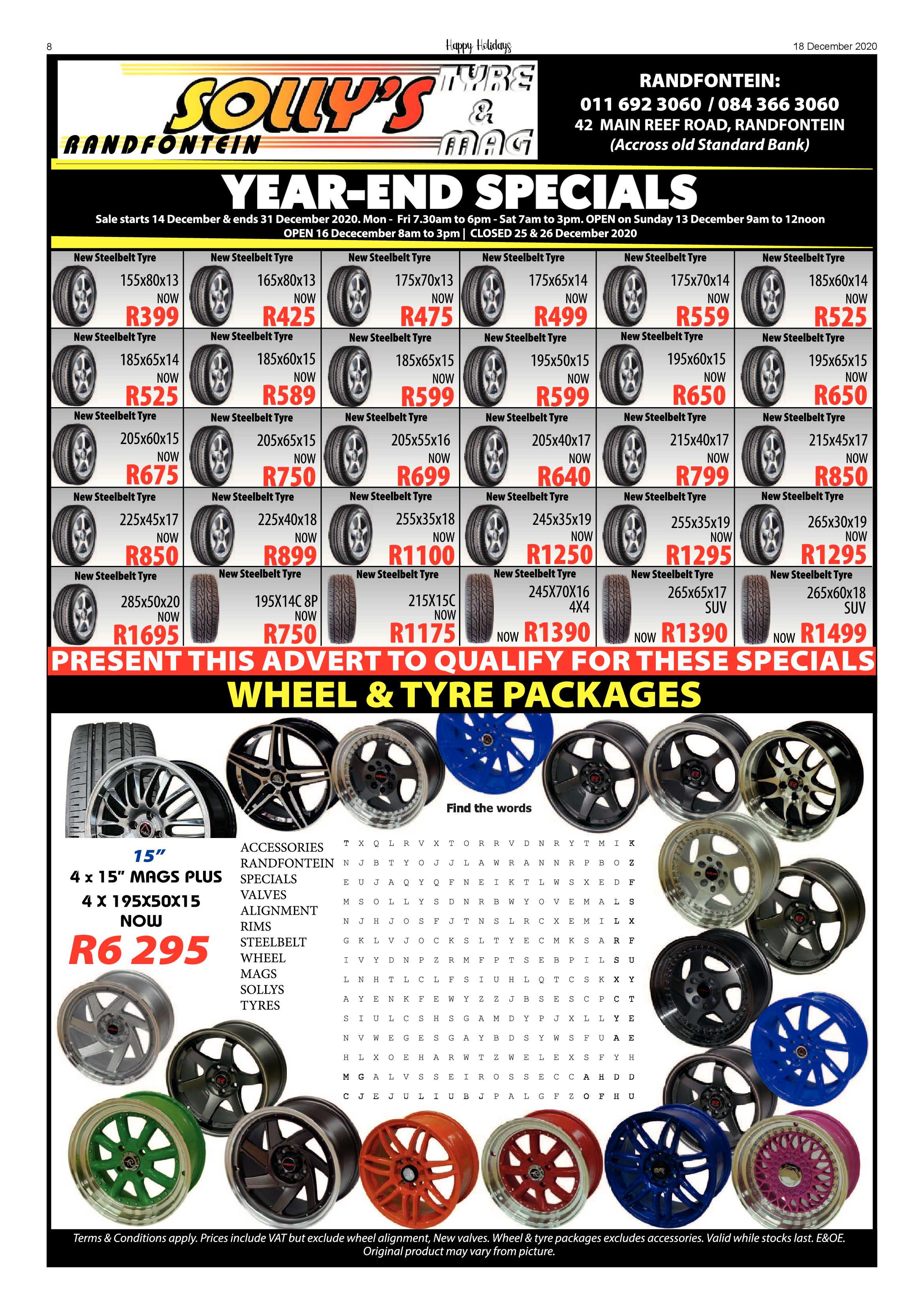 Randfontein Herald 18 December 2020 page 16
