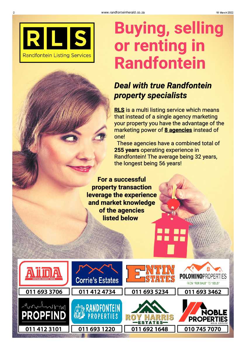 Randfontein Herald 18 March 2022 page 2