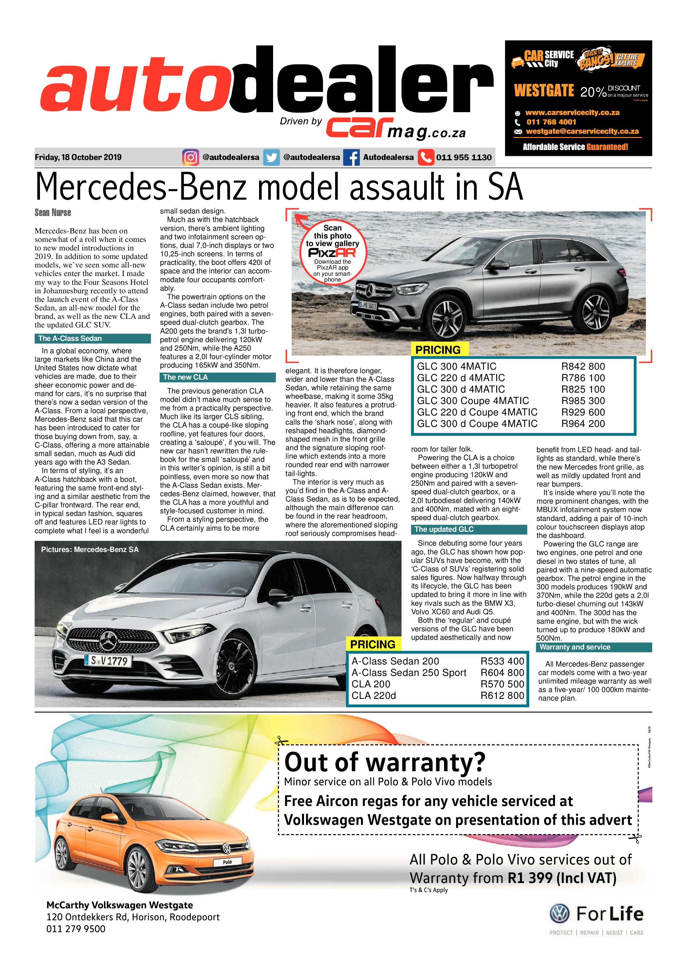 Randfontein Herald 18 October 2019 page 9