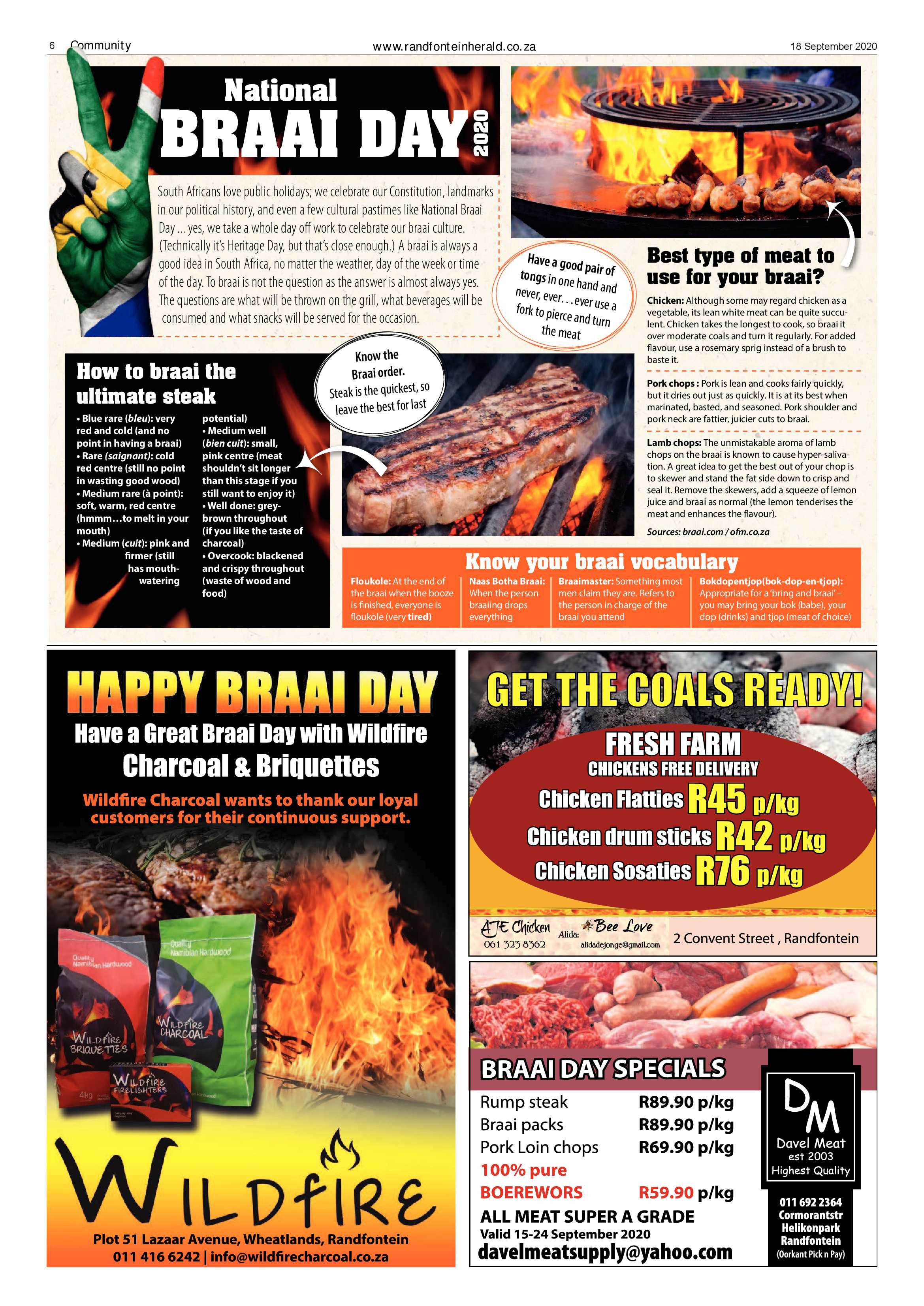 Randfontein Herald 18 September 2020 page 6