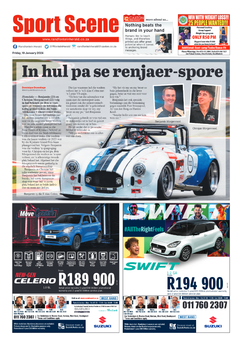 Randfontein Herald 19 January 2024 page 8