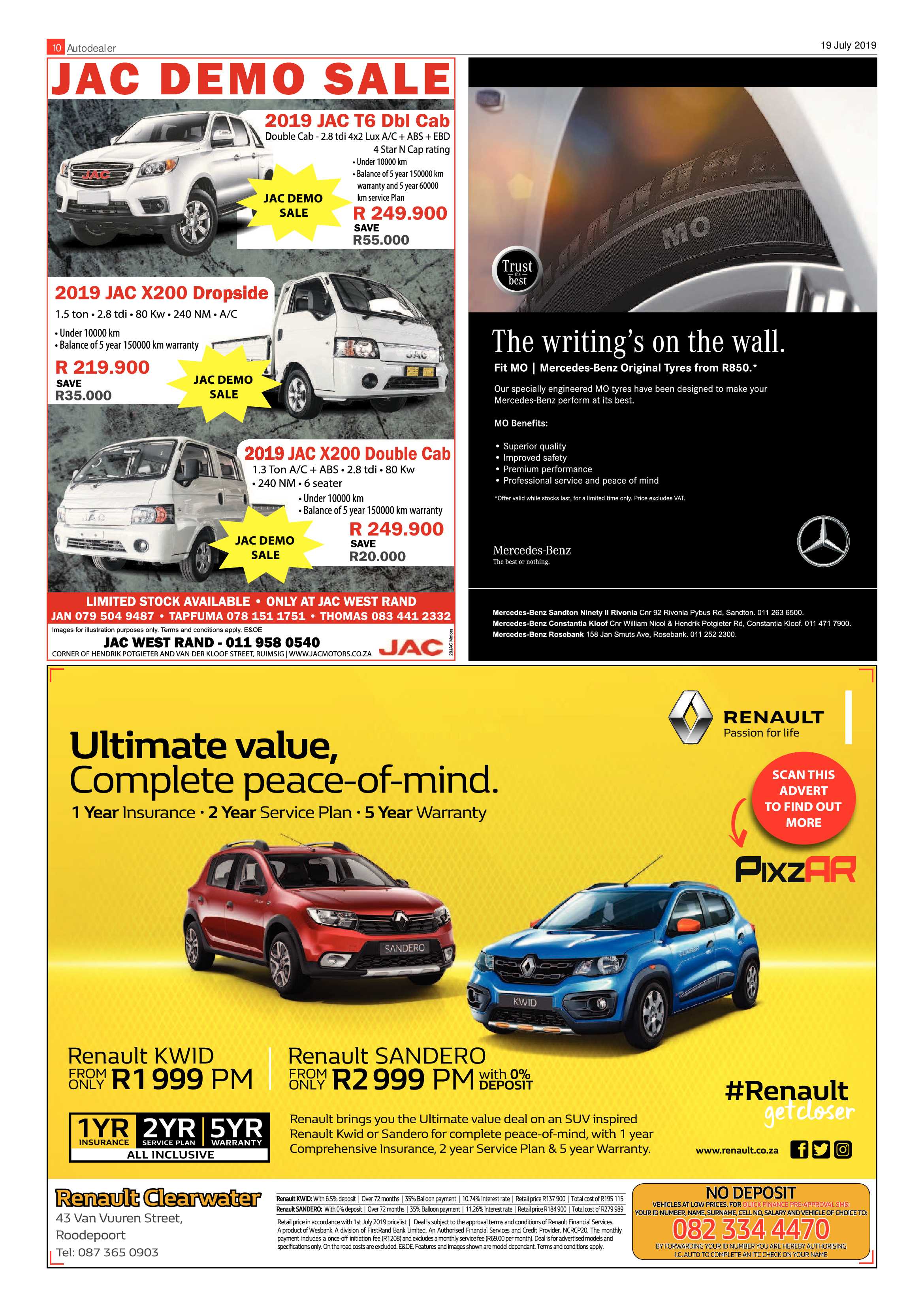 Randfontein Herald 19 July 2019 page 10
