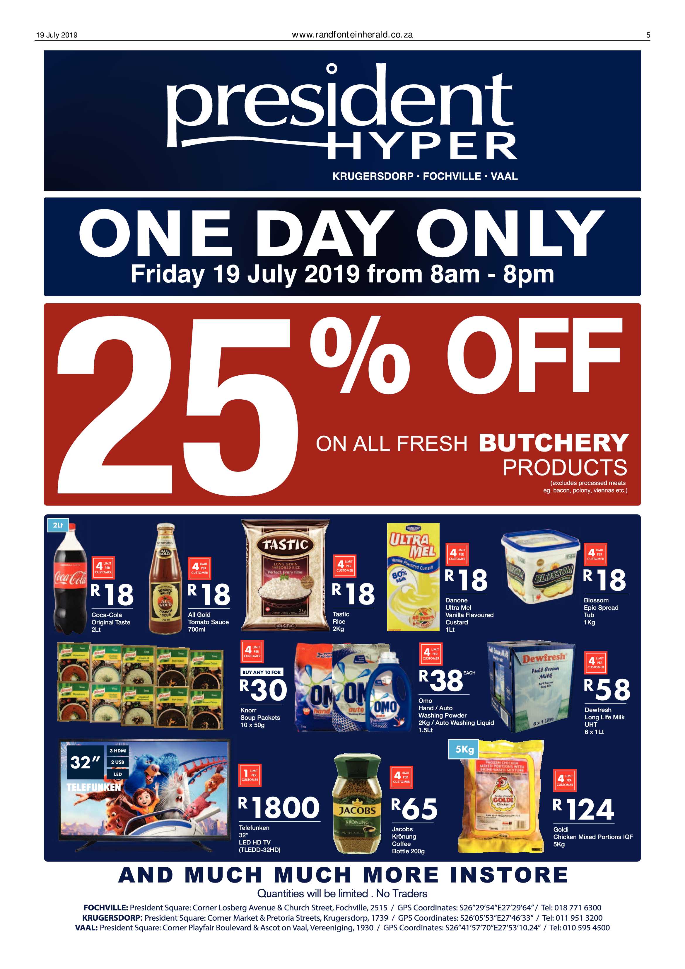 Randfontein Herald 19 July 2019 page 5