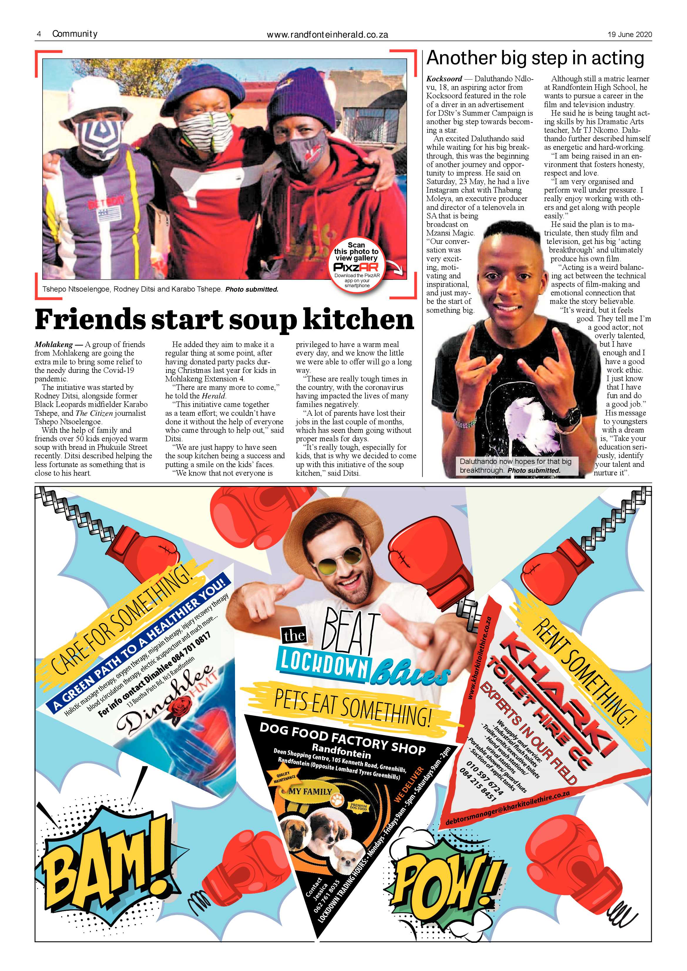 Randfontein Herald 19 June 2020 page 4