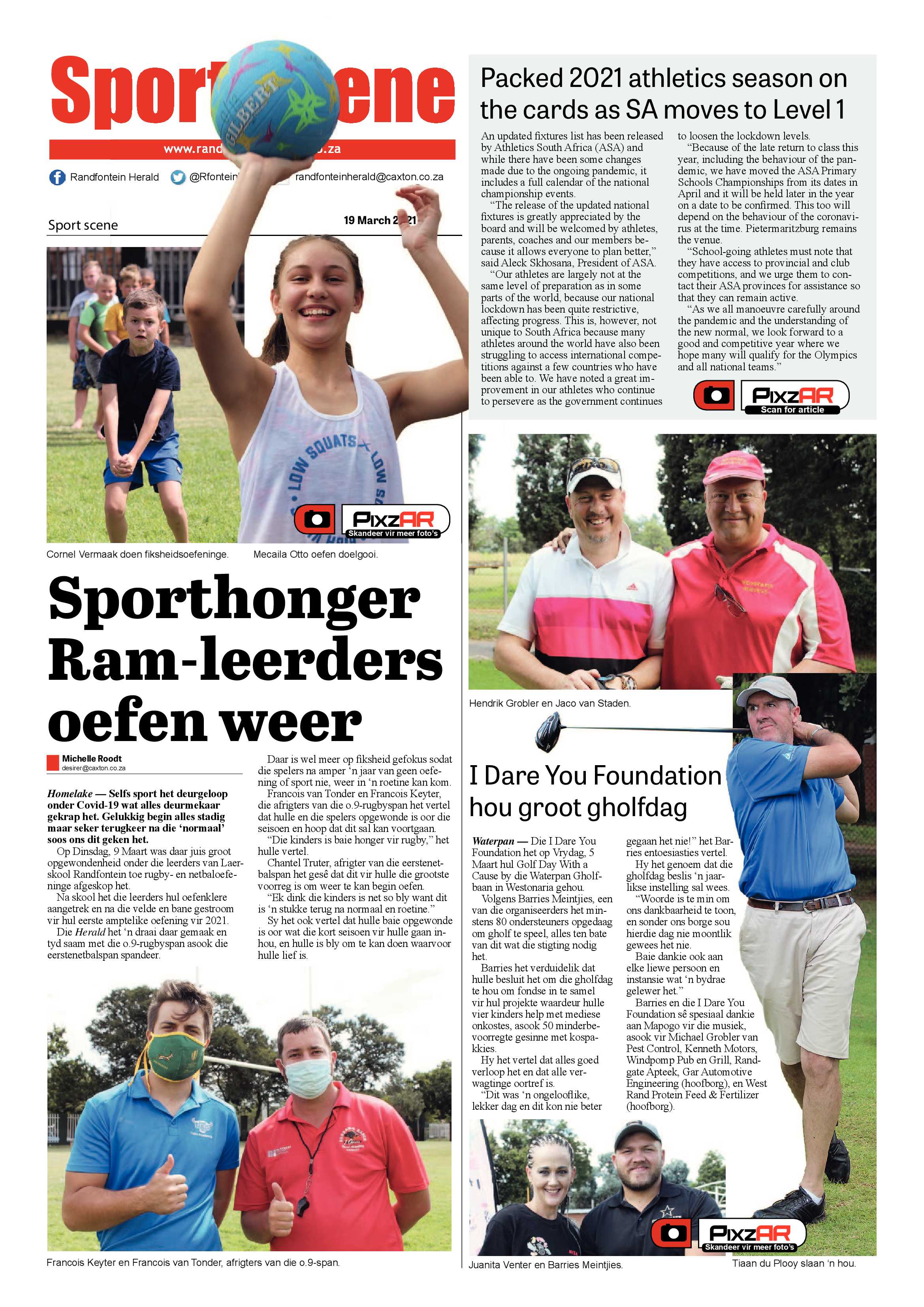 Randfontein Herald 19 March 2021 page 12