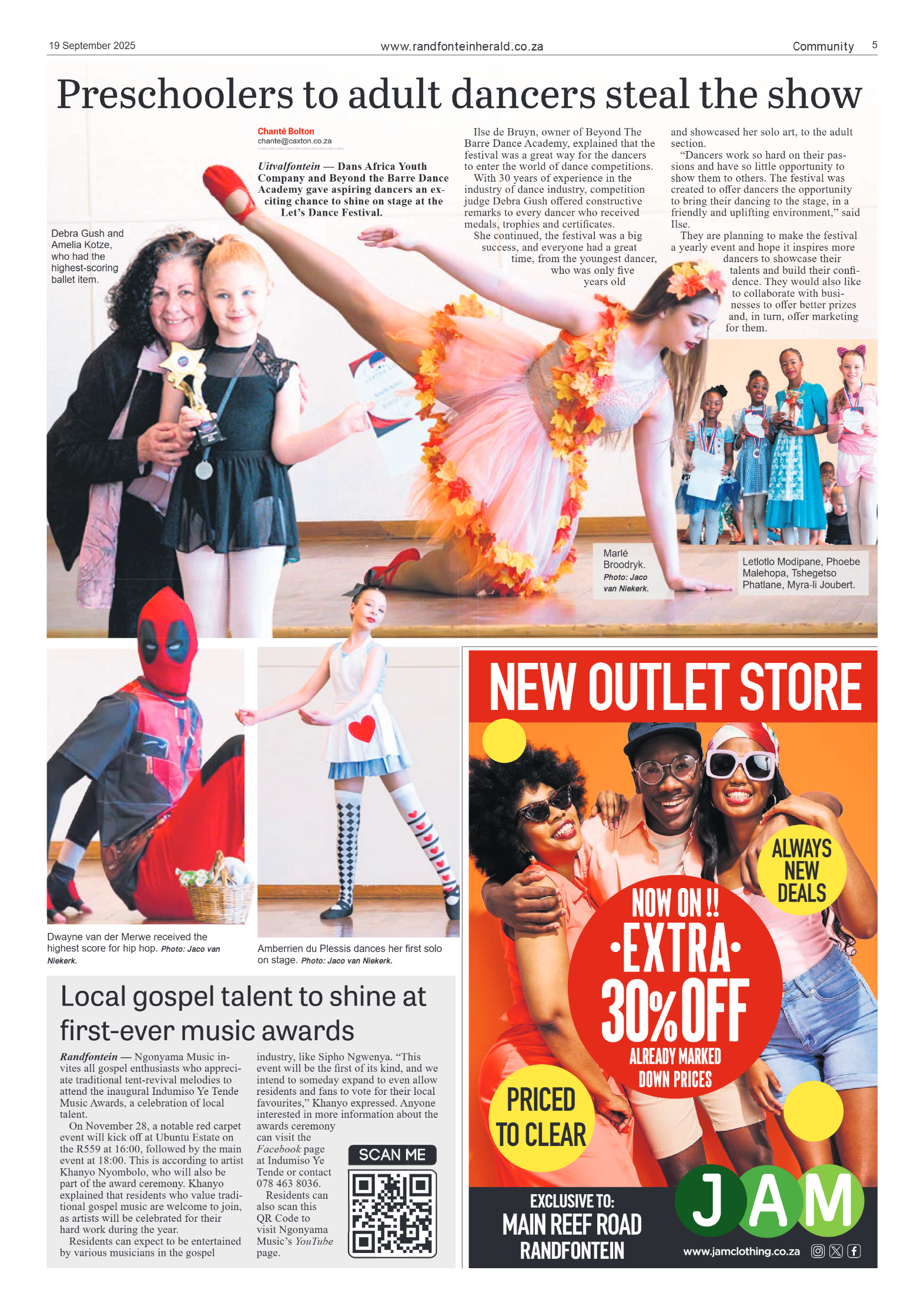 Randfontein Herald 19 September 2025 page 5