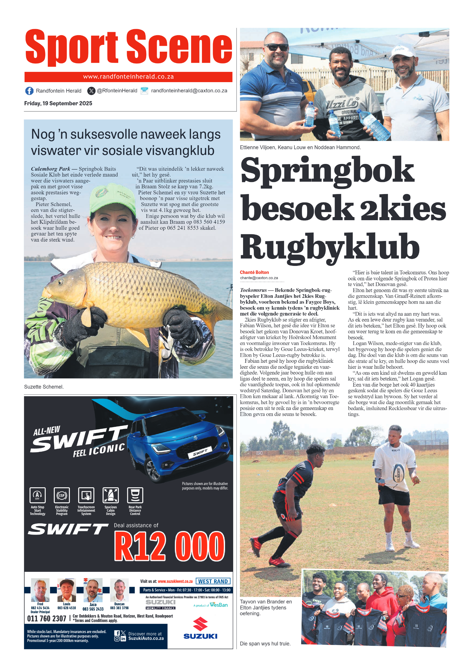 Randfontein Herald 19 September 2025 page 8