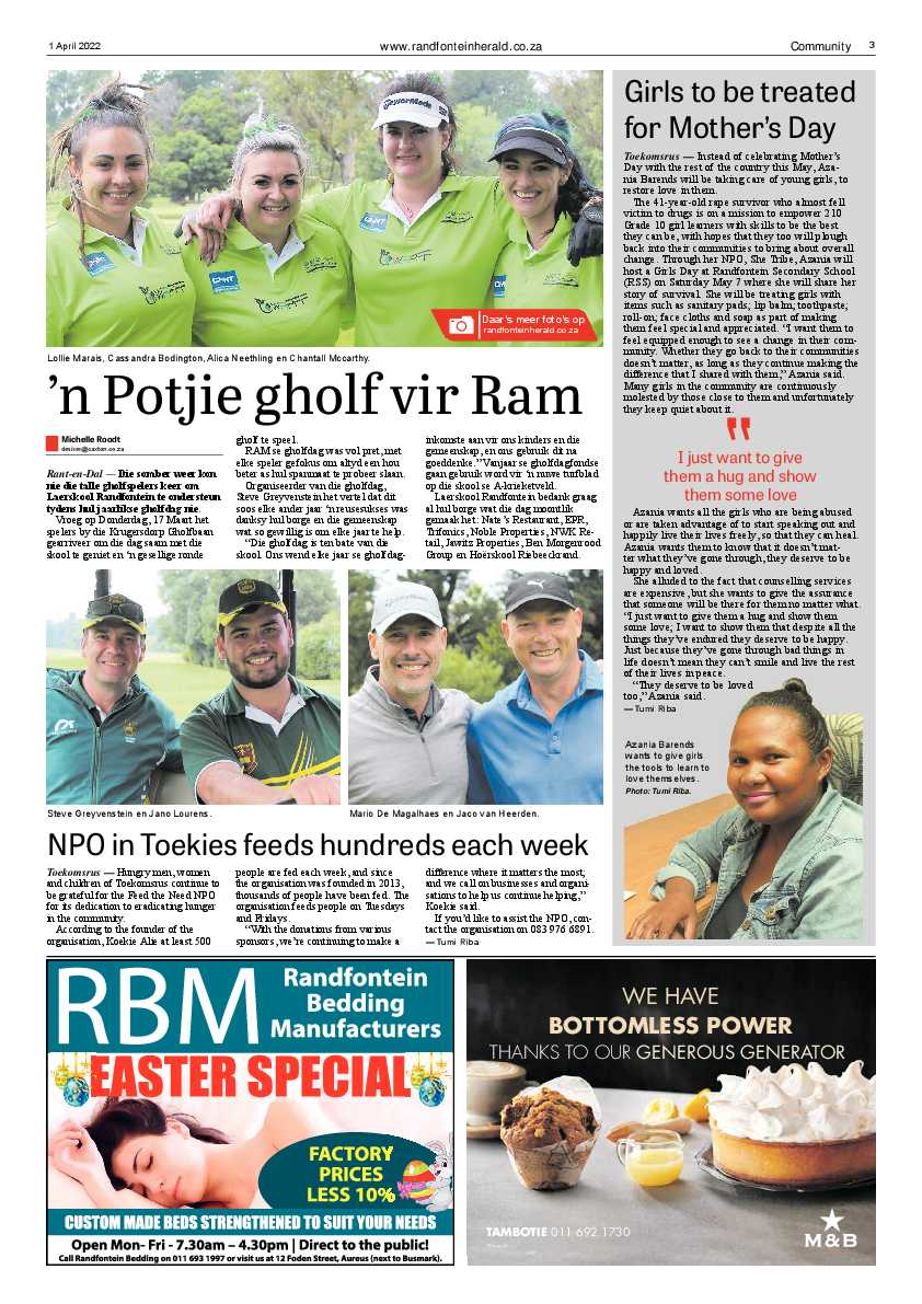 Randfontein Herald 1 April 2022 page 3